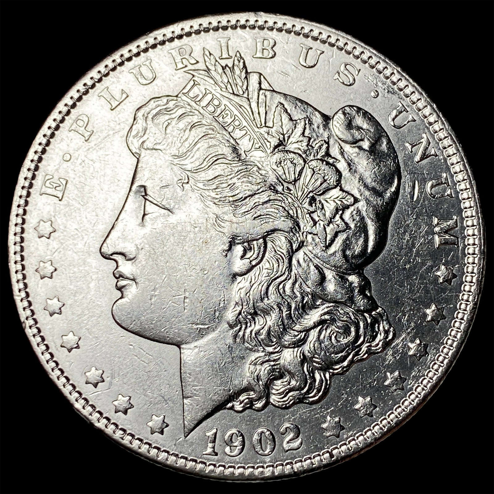 1902-S Silver Morgan Dollar CLOSELY UNCIRCULATED: 1902-S Silver Morgan Dollar CLOSELY UNCIRCULATED