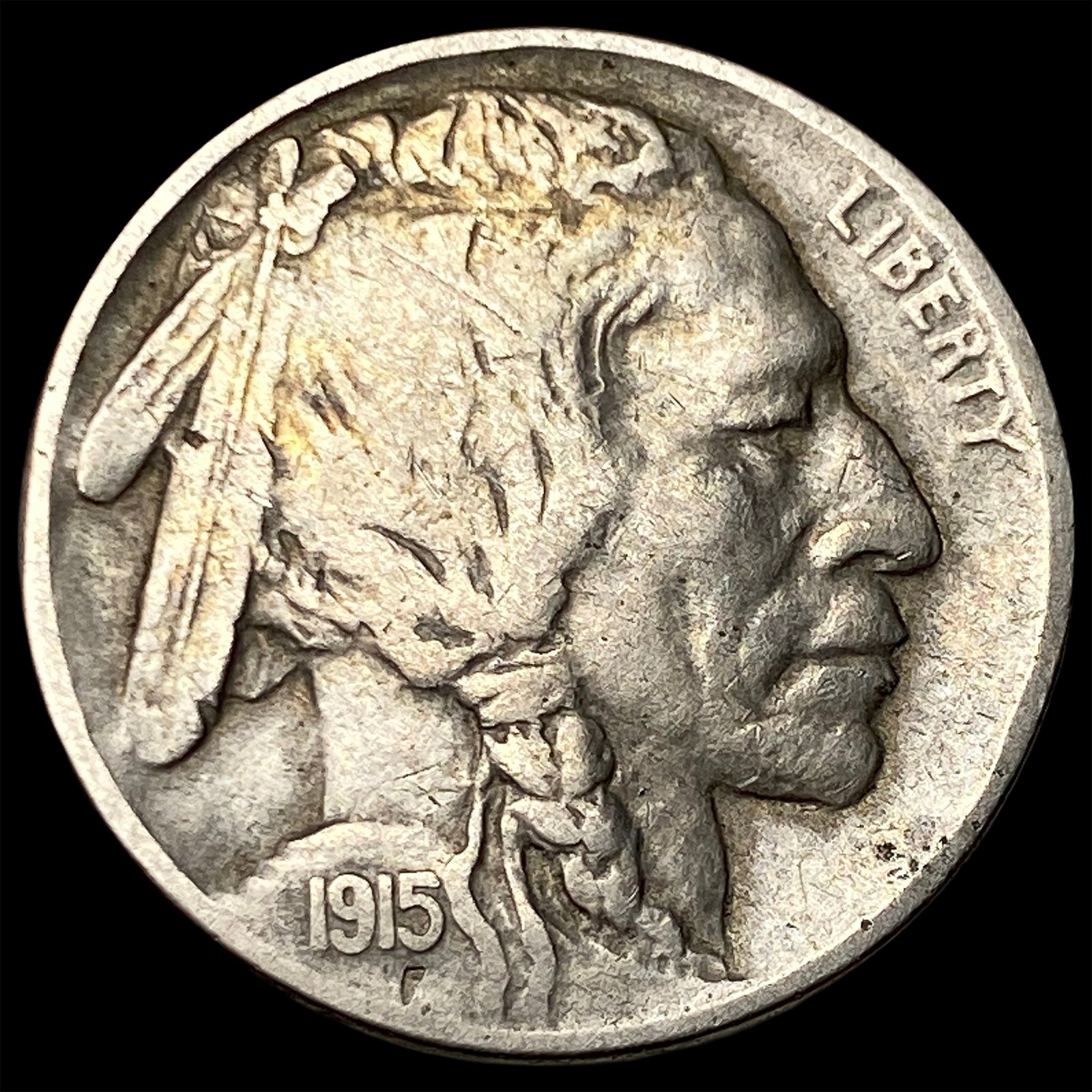1915-D Buffalo Nickel NEARLY UNCIRCULATED: 1915-D Buffalo Nickel NEARLY UNCIRCULATED