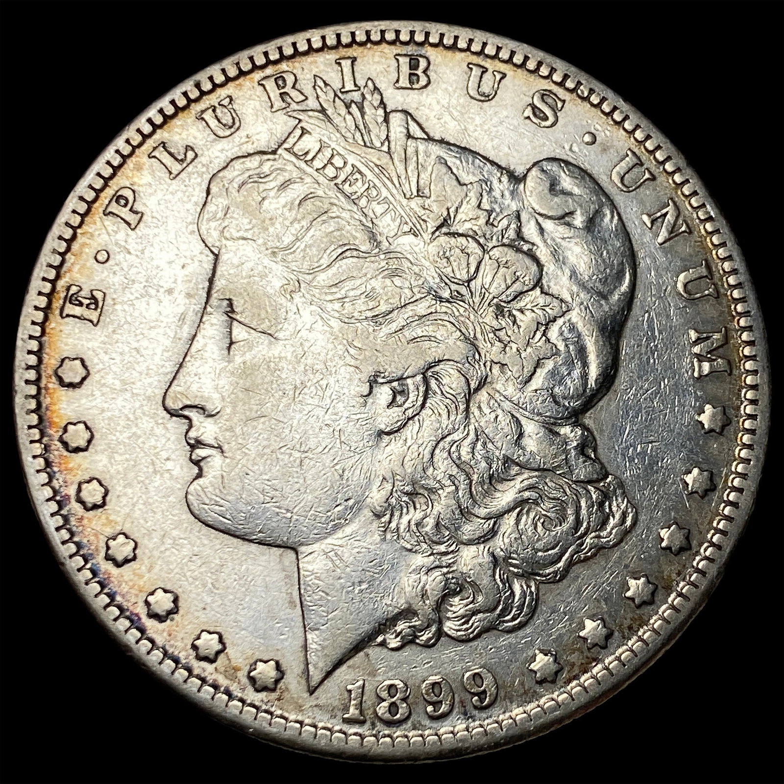 1899-S Silver Morgan Dollar NEARLY UNCIRCULATED (1 of 2)