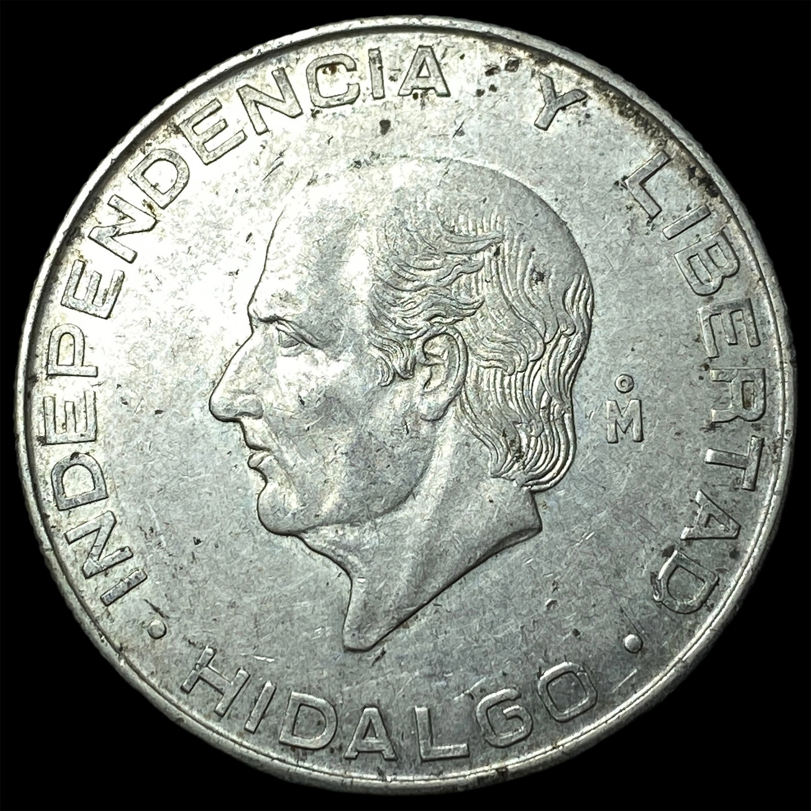 1955 Mexico Silver 5 Pesos (1 of 2)