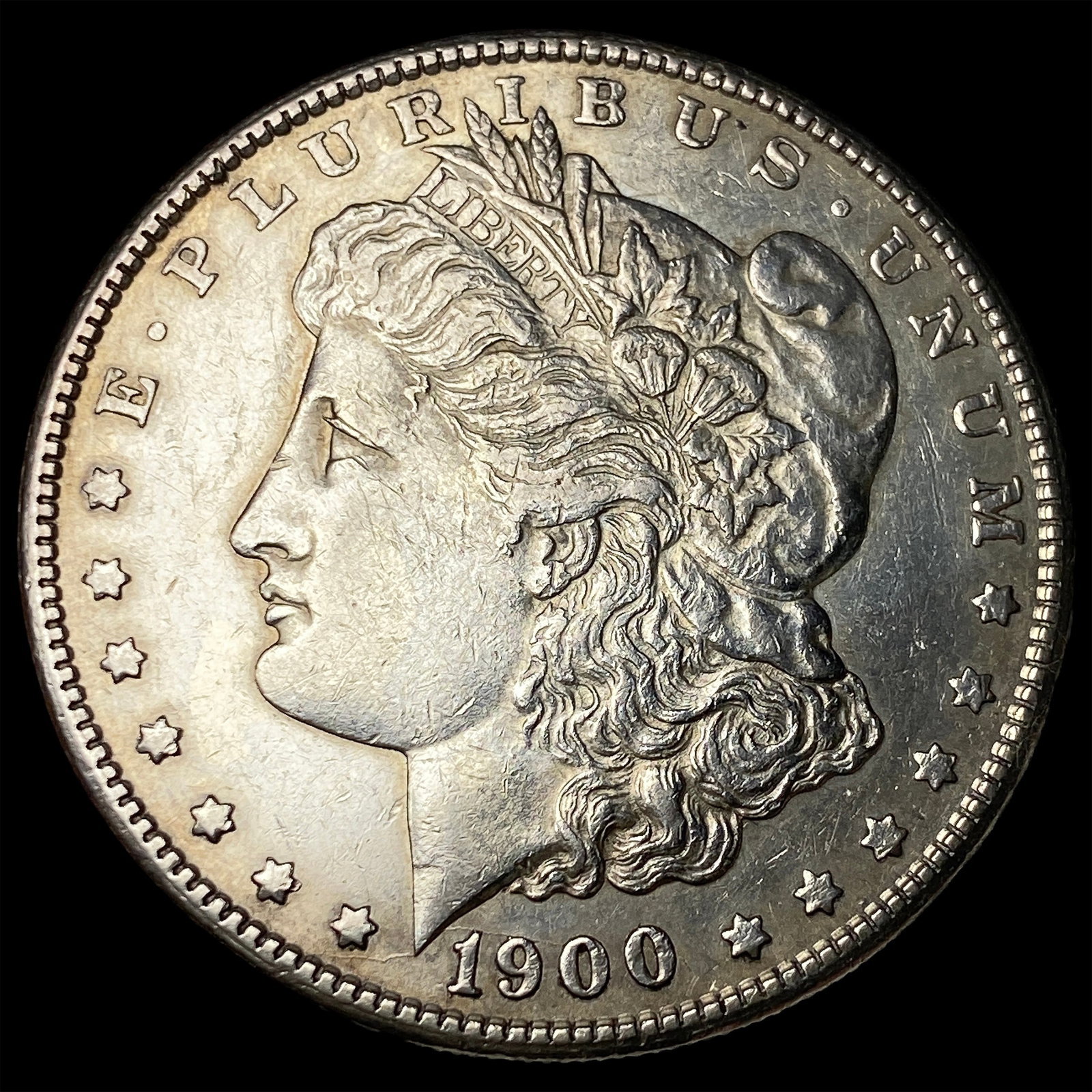1900-S Silver Morgan Dollar CLOSELY UNCIRCULATED: 1900-S Silver Morgan Dollar CLOSELY UNCIRCULATED