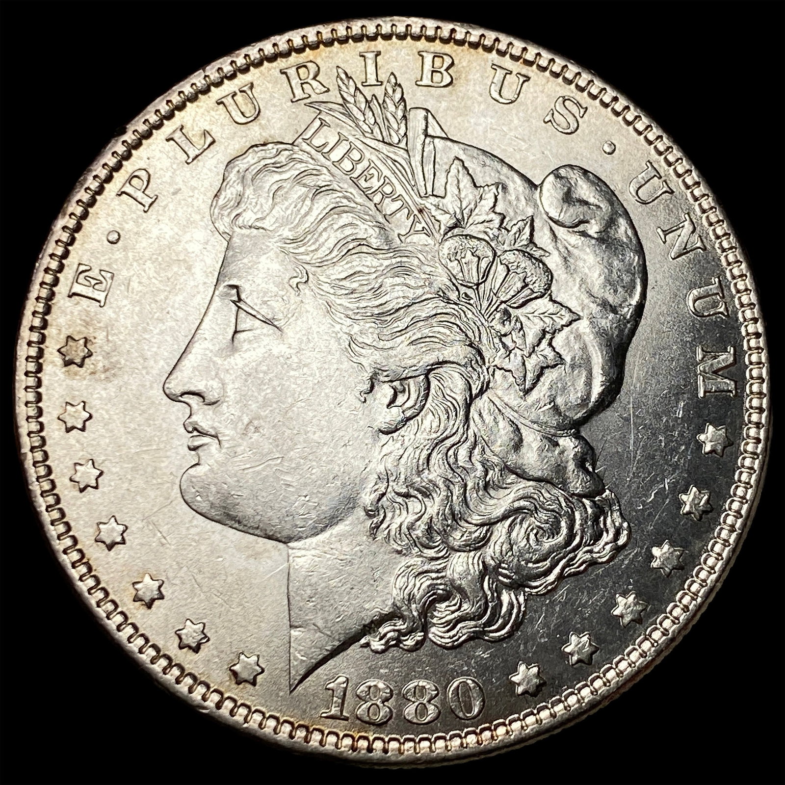 1880-S Silver Morgan Dollar UNCIRCULATED: 1880-S Silver Morgan Dollar UNCIRCULATED