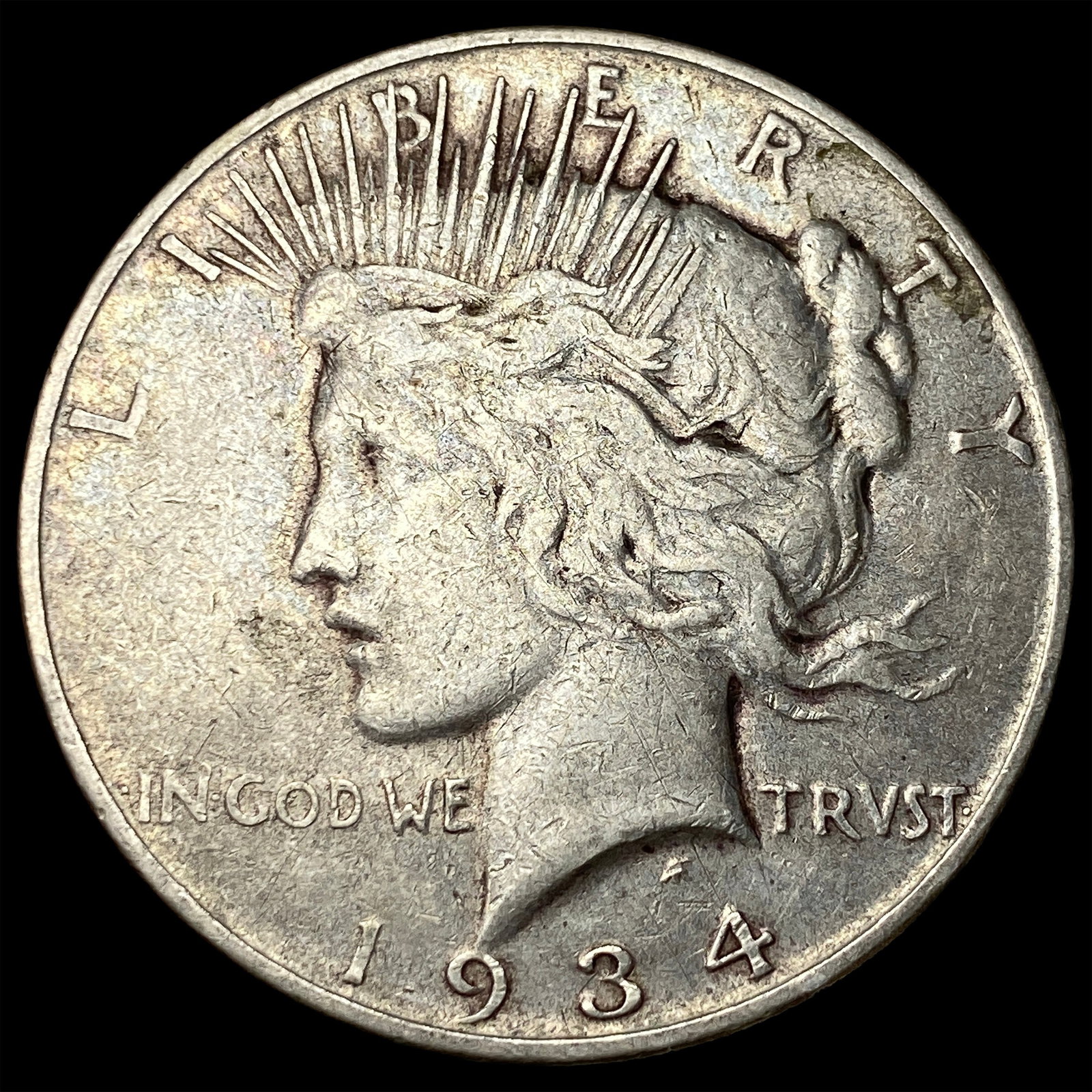 1934-D Peace Silver Dollar LIGHTLY CIRCULATED (1 of 2)