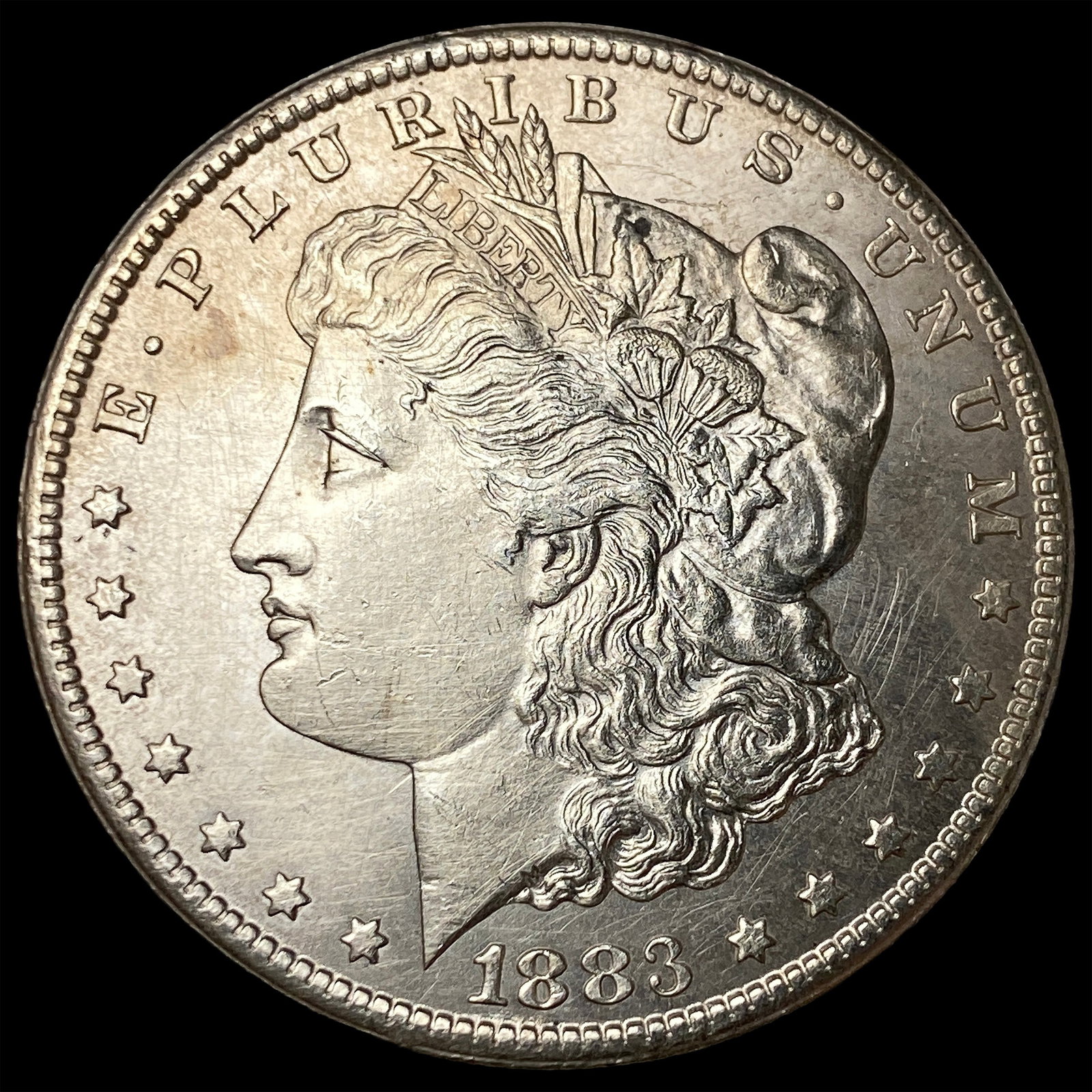 1883-CC Silver Morgan Dollar HIGH GRADE (1 of 2)