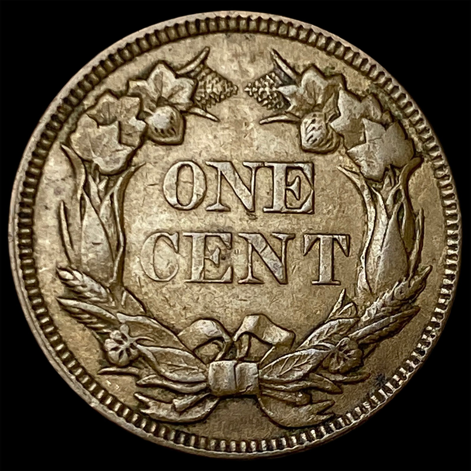 1857 Flying Eagle Cent CLOSELY UNCIRCULATED - 2