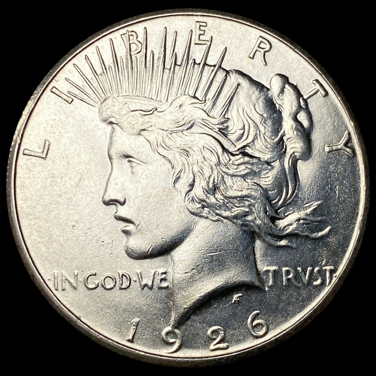 1926-S Silver Peace Dollar CHOICE BU: 1926-S Silver Peace Dollar CHOICE BU