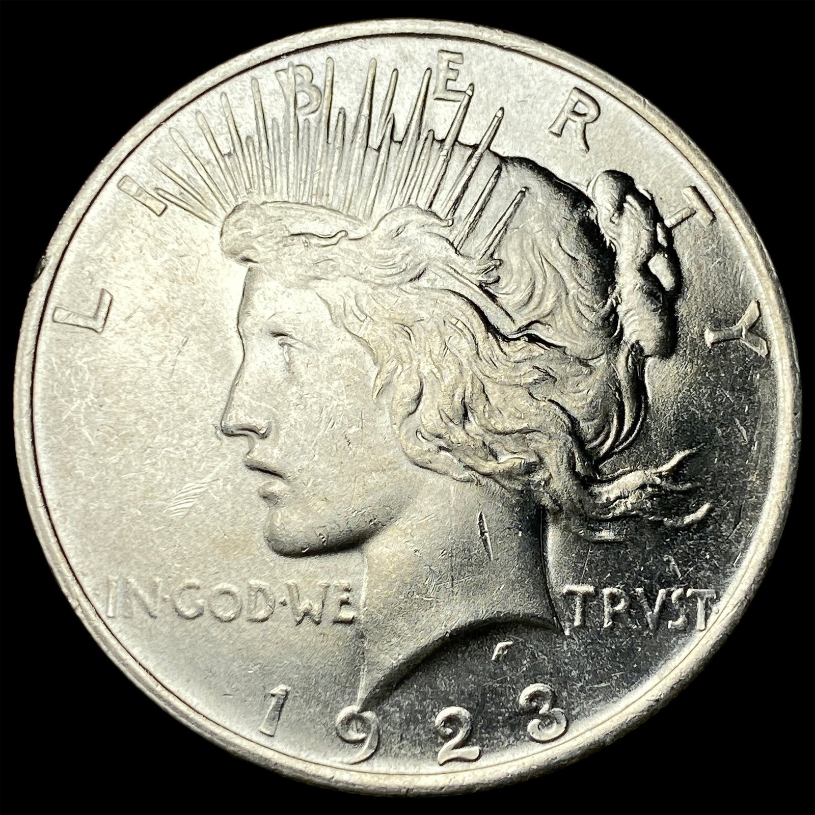 1923 Peace Silver Dollar UNCIRCULATED: 1923 Peace Silver Dollar UNCIRCULATED