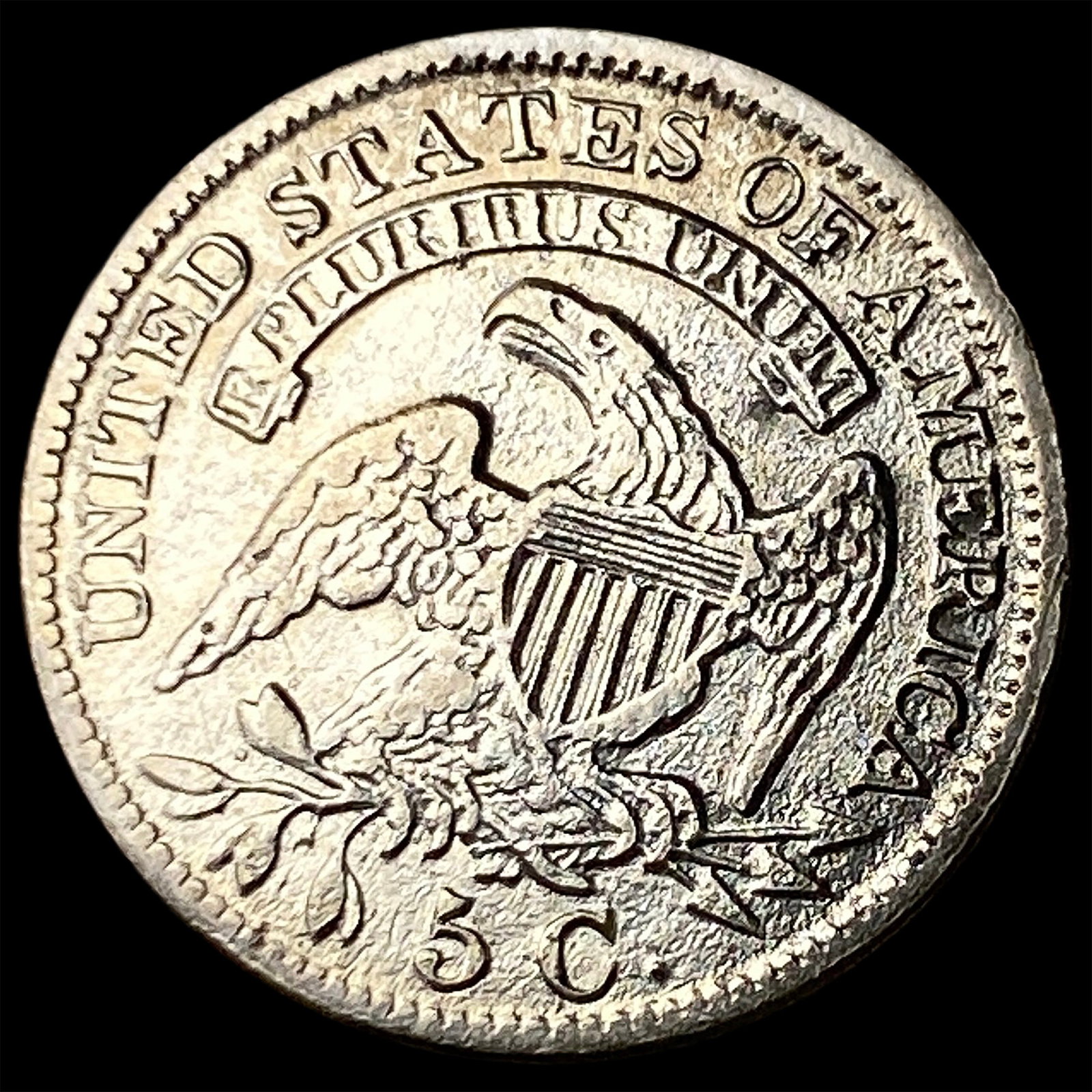 1830 Capped Bust Half Dime CLOSELY UNCIRCULATED - 2