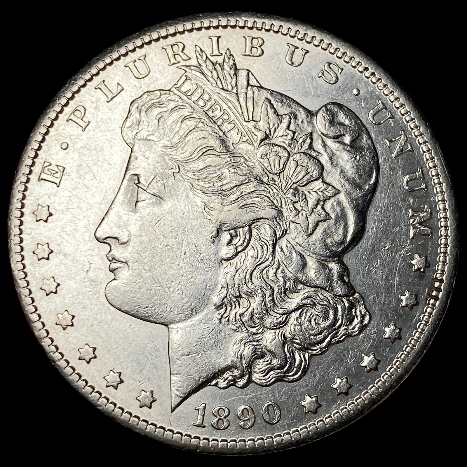 1890-CC Silver Morgan Dollar CHOICE AU (1 of 2)