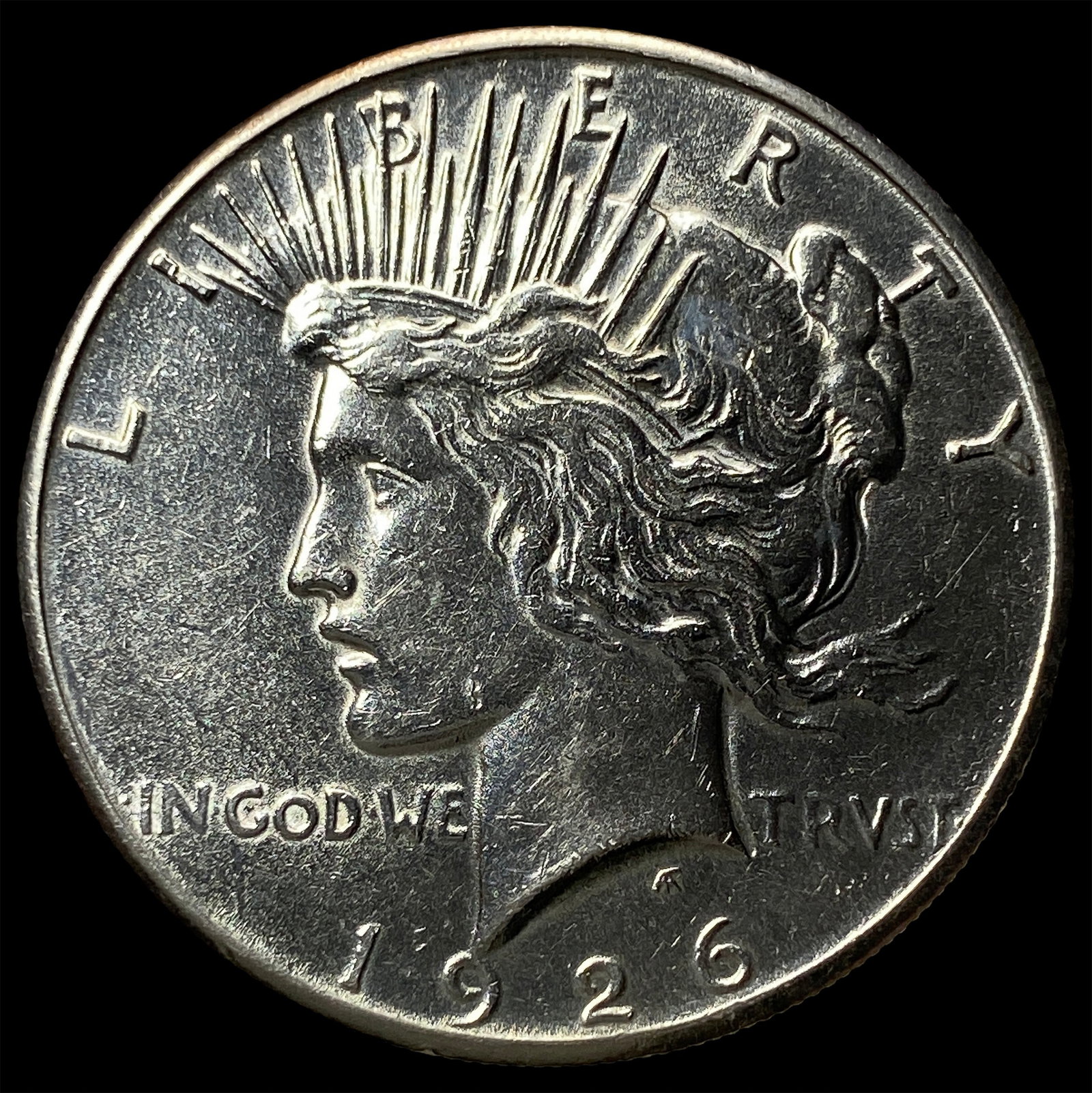 1926 Peace Silver Dollar CLOSELY UNCIRCULATED: 1926 Peace Silver Dollar CLOSELY UNCIRCULATED