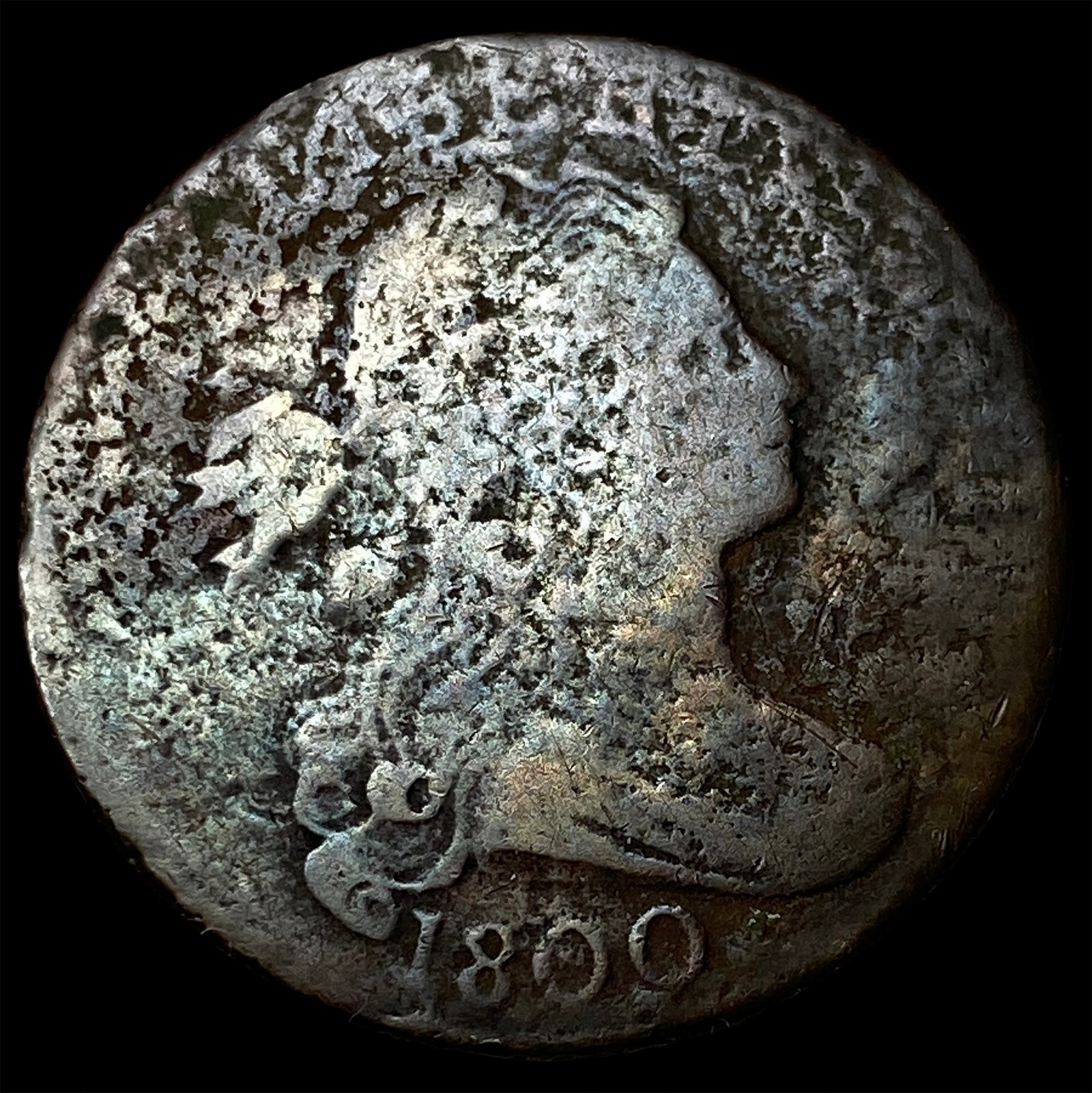 1800 Draped Bust Large Cent NICELY CIRCULATED (1 of 2)