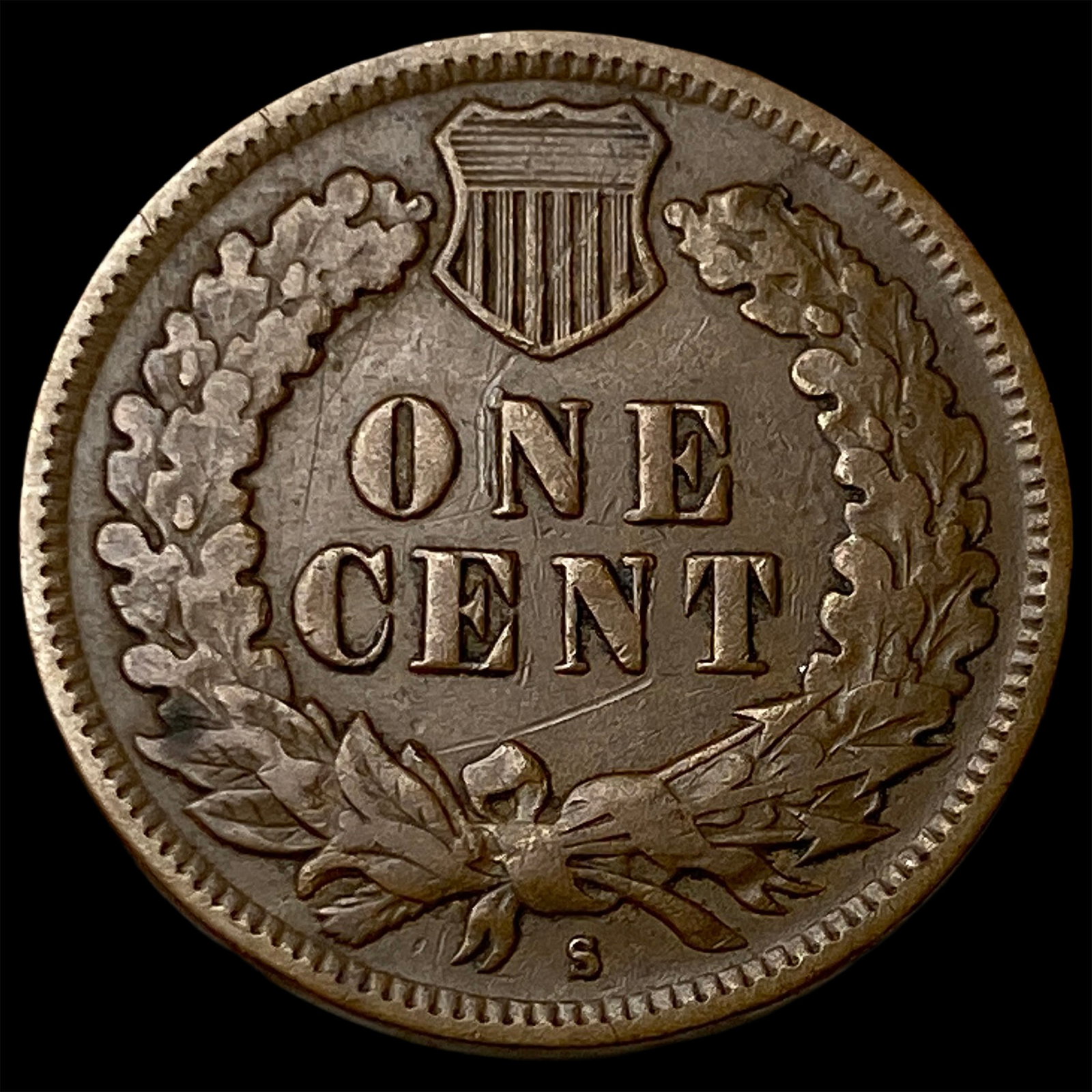 1908-S Indian Head Cent CLOSELY UNCIRCULATED - 2