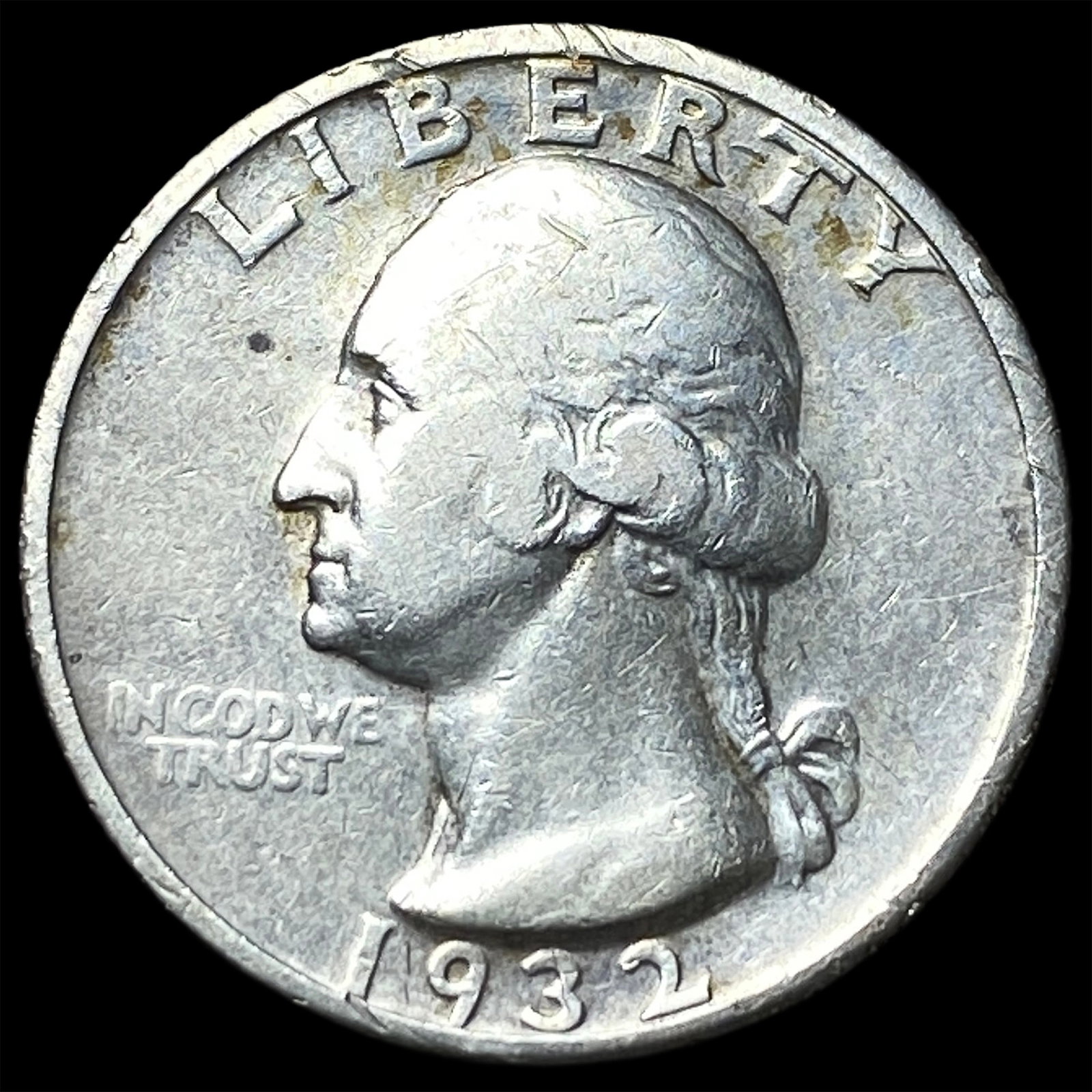 1932-S Silver Washington Quarter LIGHTLY CIRCULATED: 1932-S Silver Washington Quarter LIGHTLY CIRCULATED