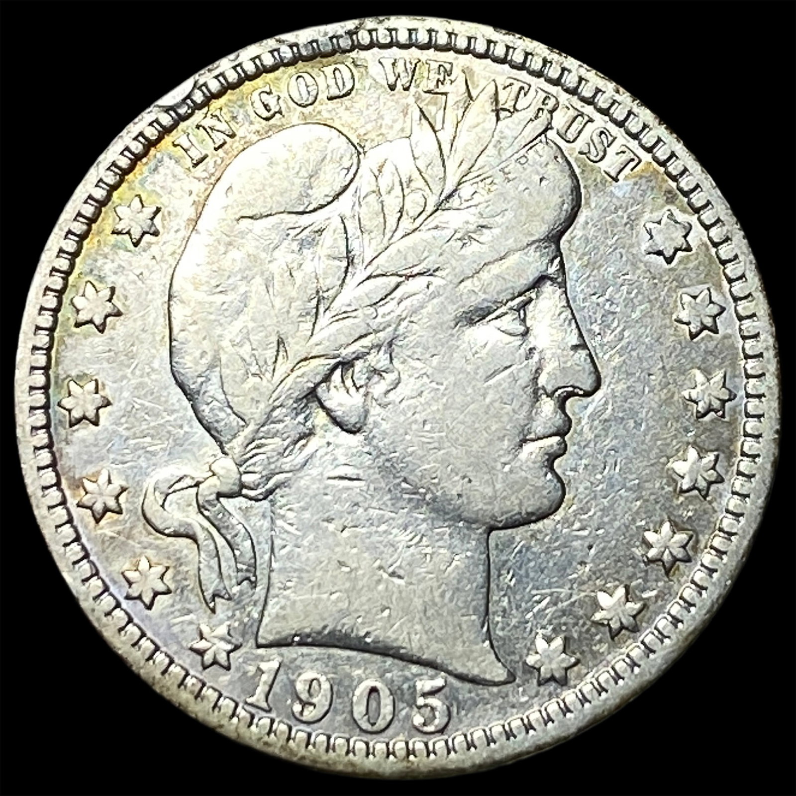 1905 Barber Quarter NEARLY UNCIRCULATED (1 of 2)