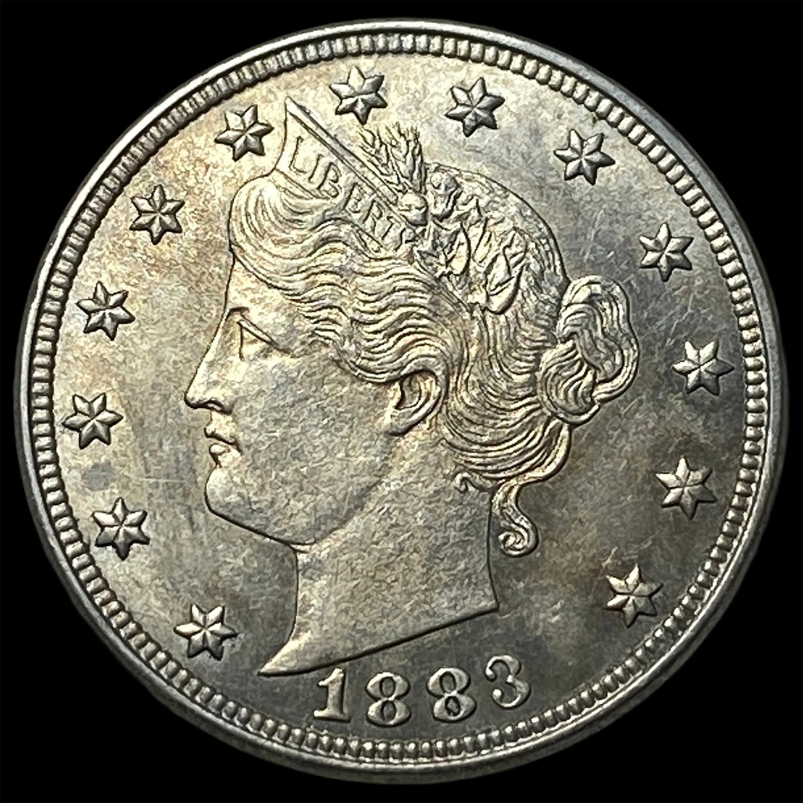 1883 Liberty Head Nickel No Cents UNCIRCULATED: 1883 Liberty Head Nickel No Cents UNCIRCULATED