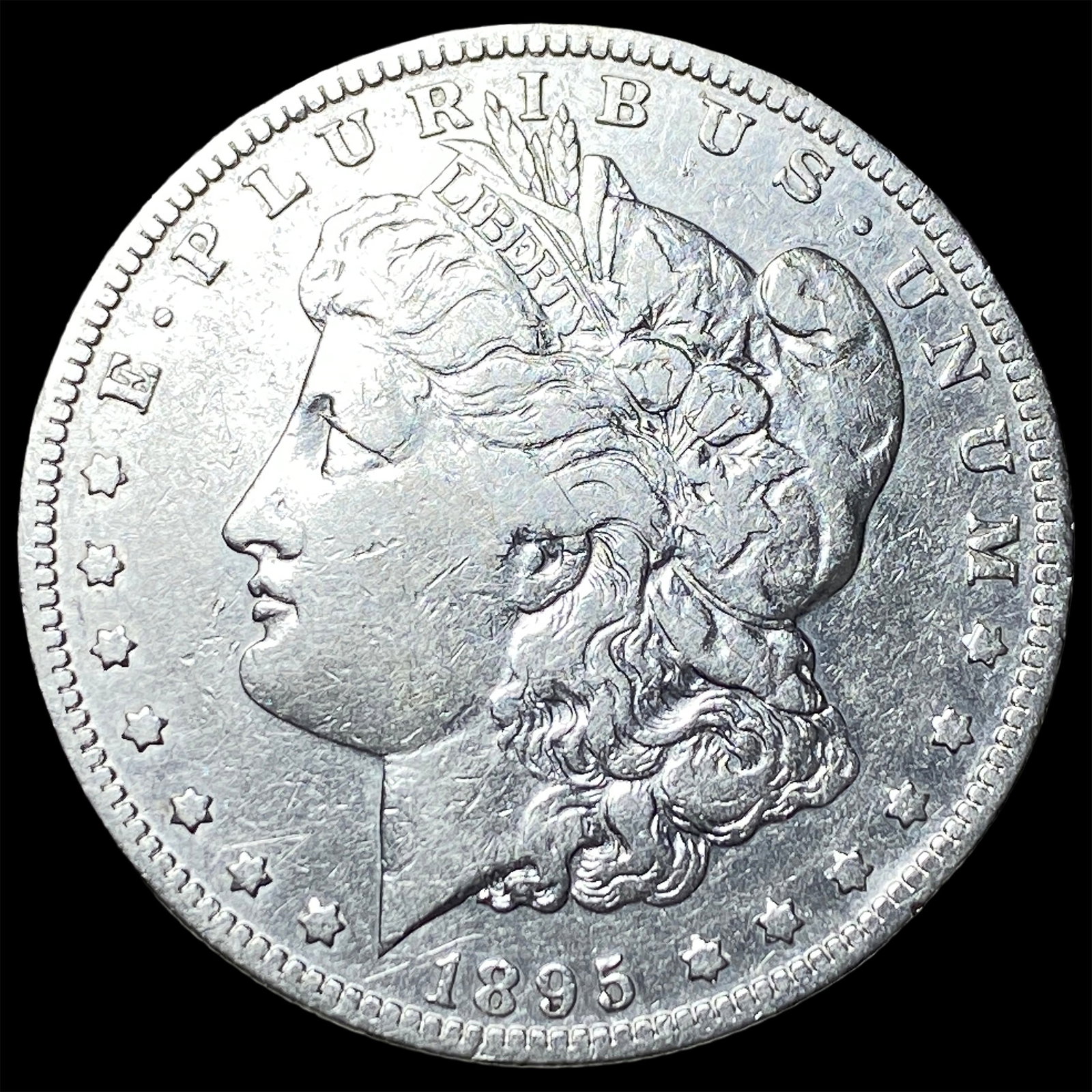 1895-O Silver Morgan Dollar LIGHTLY CIRCULATED: 1895-O Silver Morgan Dollar LIGHTLY CIRCULATED