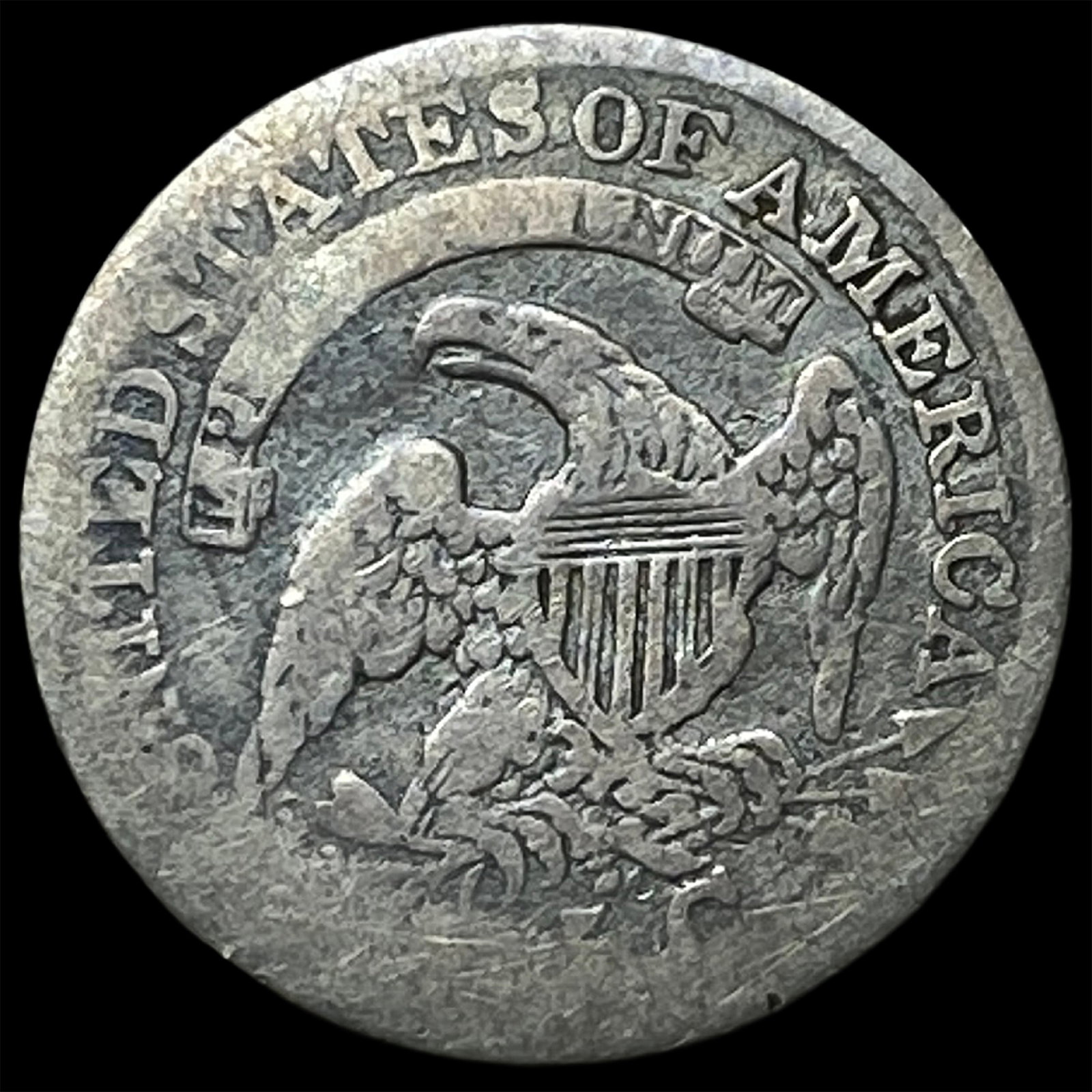 1833 Capped Bust Half Dime NICELY CIRCULATED - 2