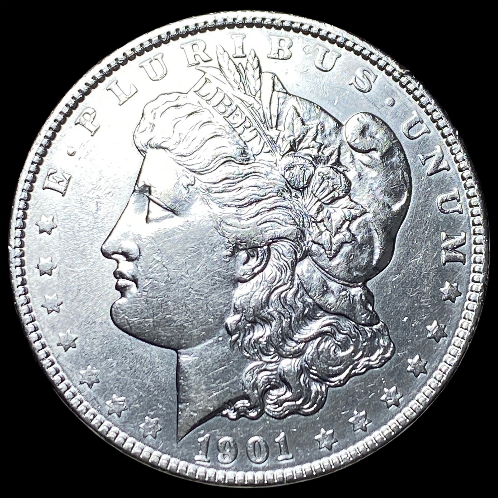 1901 Morgan Silver Dollar CLOSELY UNCIRCULATED (1 of 2)