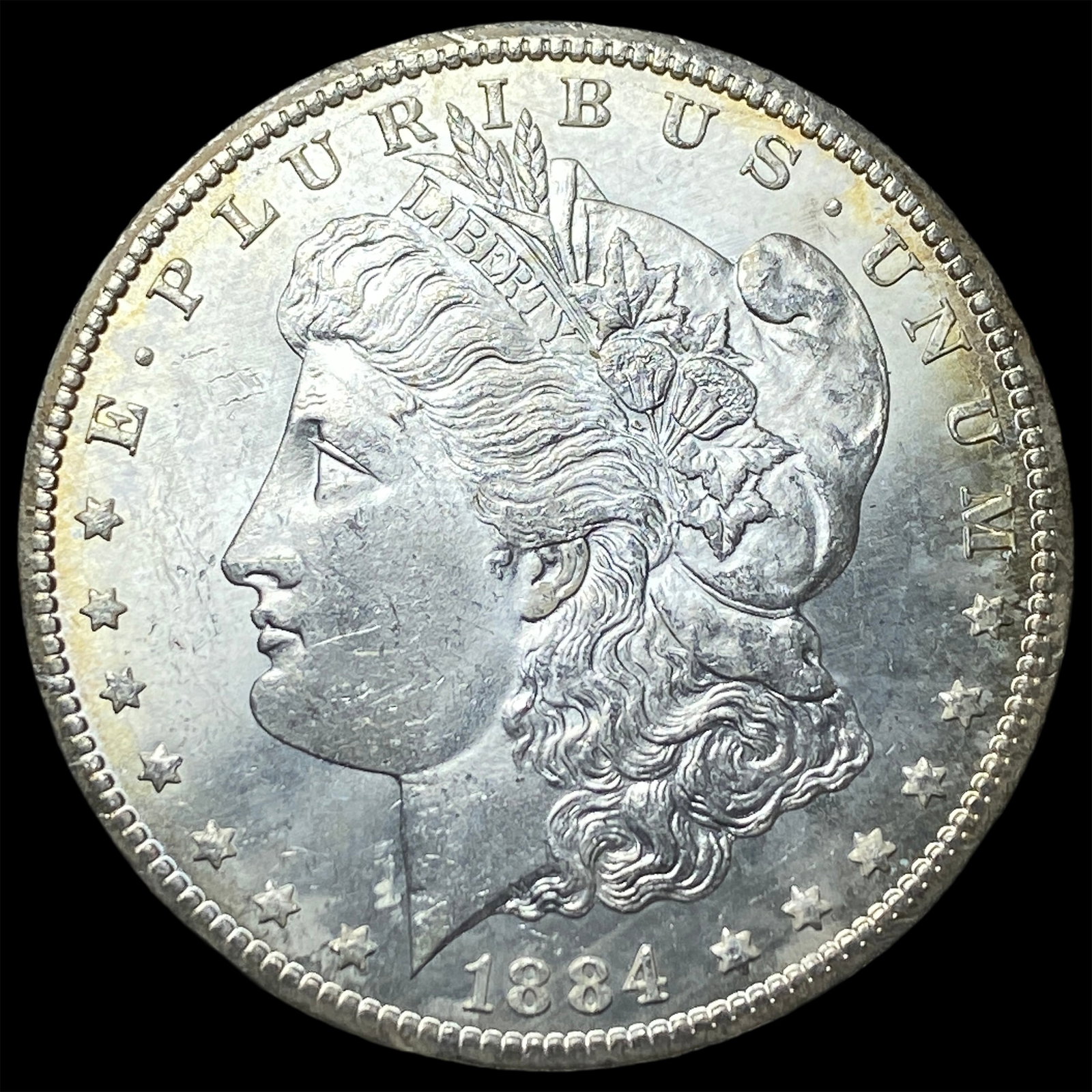 1884-CC Silver Morgan Dollar CHOICE BU (1 of 2)