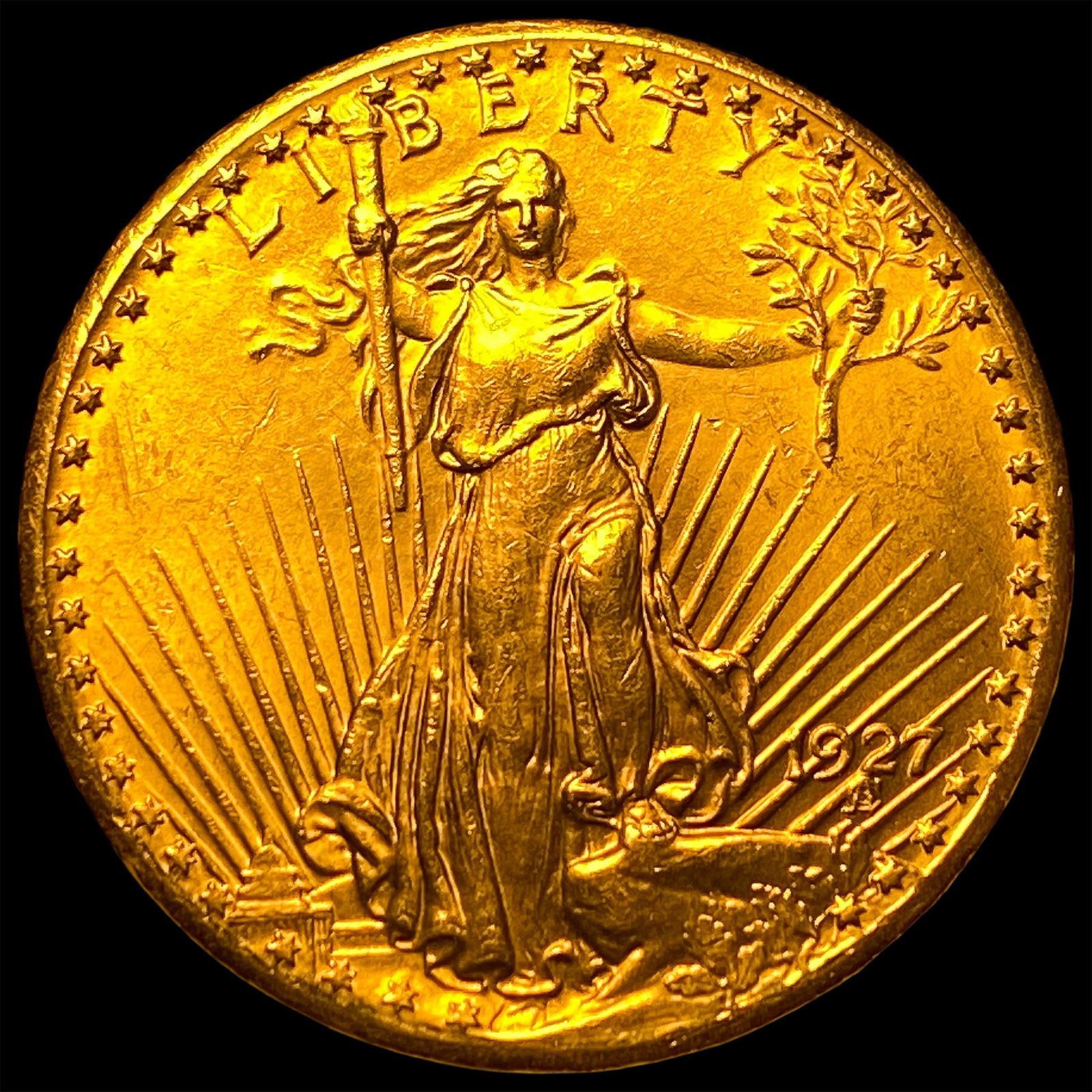1927 $20 Saint-Gaudens Double Eagle CHOICE BU (1 of 2)