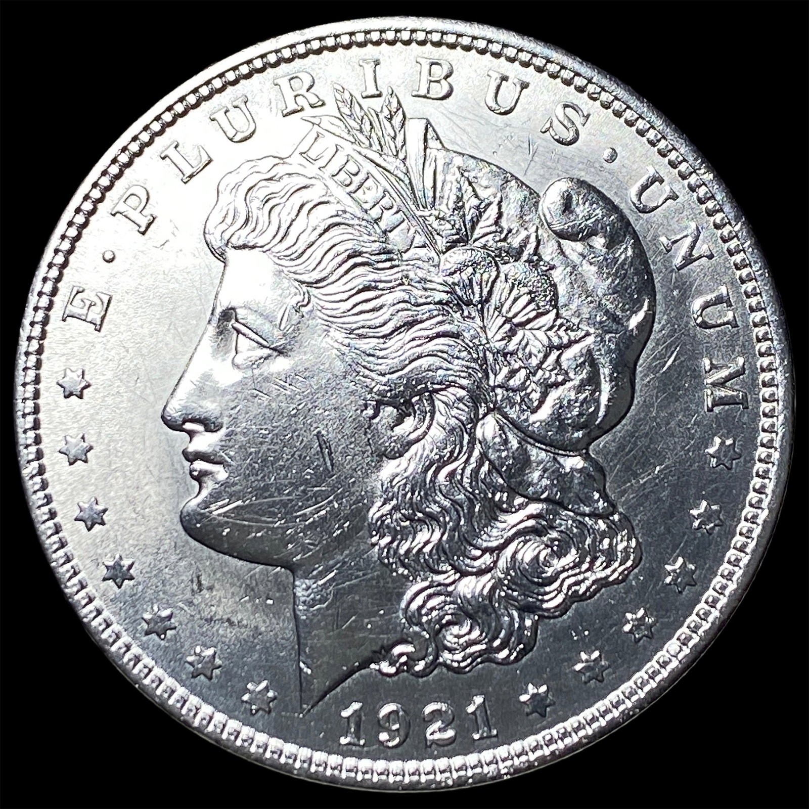 1921 Morgan Silver Dollar UNCIRCULATED: 1921 Morgan Silver Dollar UNCIRCULATED