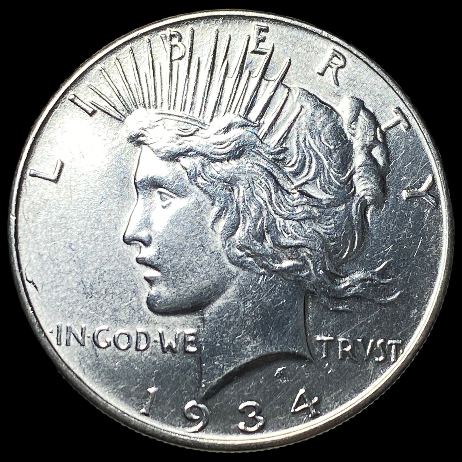 1934 Silver Peace Dollar UNCIRCULATED (1 of 2)