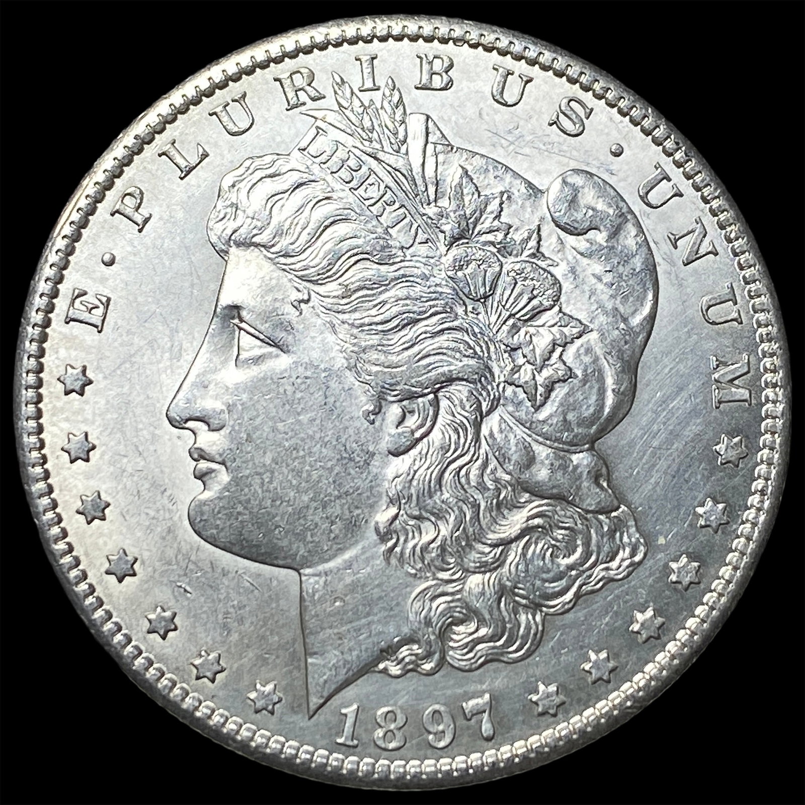 1897-S Silver Morgan Dollar UNCIRCULATED: 1897-S Silver Morgan Dollar UNCIRCULATED