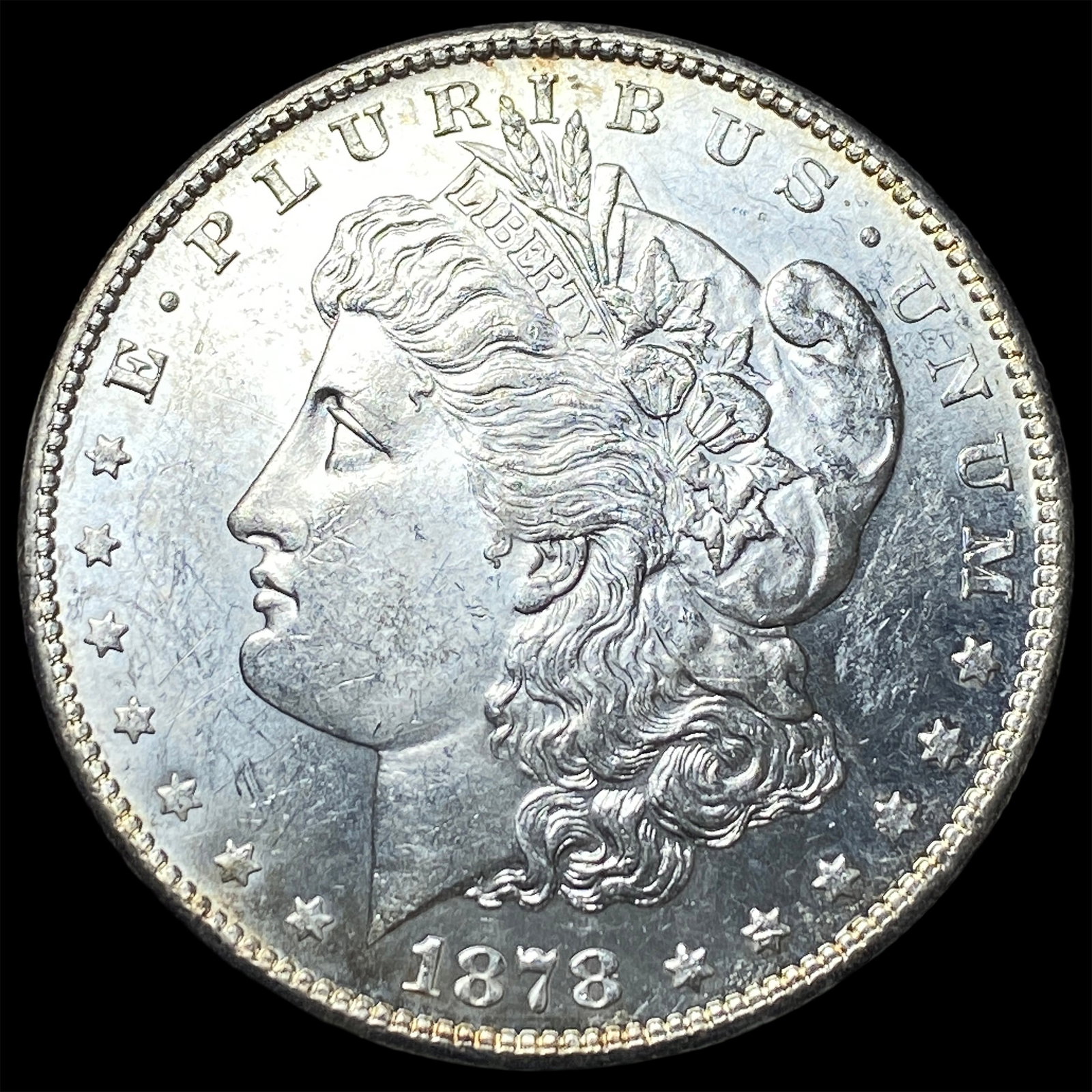 1878 Silver Morgan Dollar CHOICE BU: 1878 Silver Morgan Dollar CHOICE BU