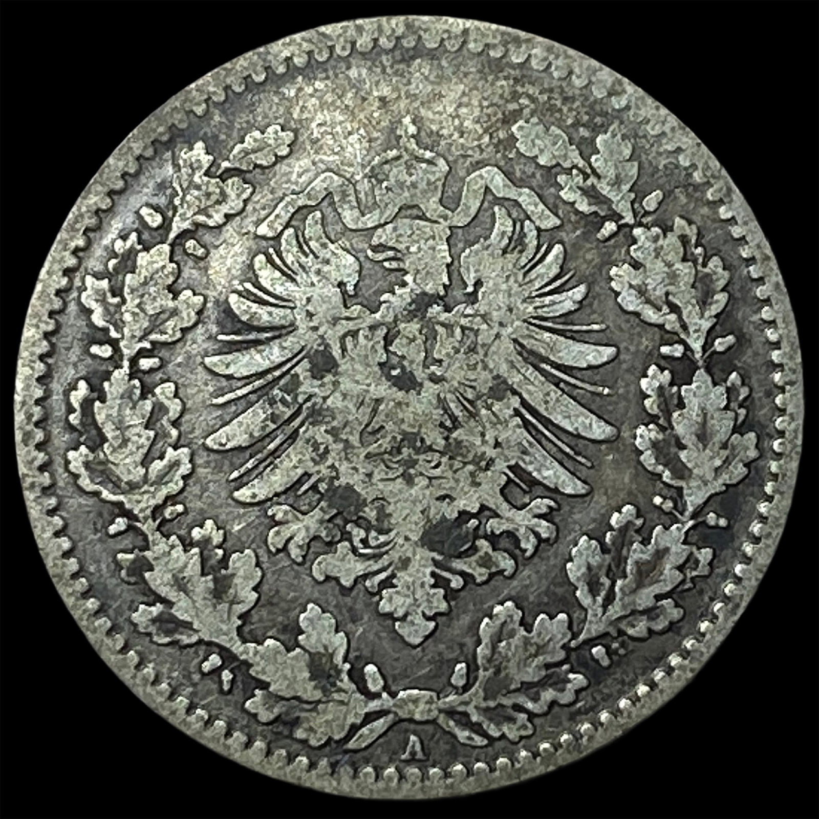 1877A Germany Silver 50 Pfenning (1 of 2)