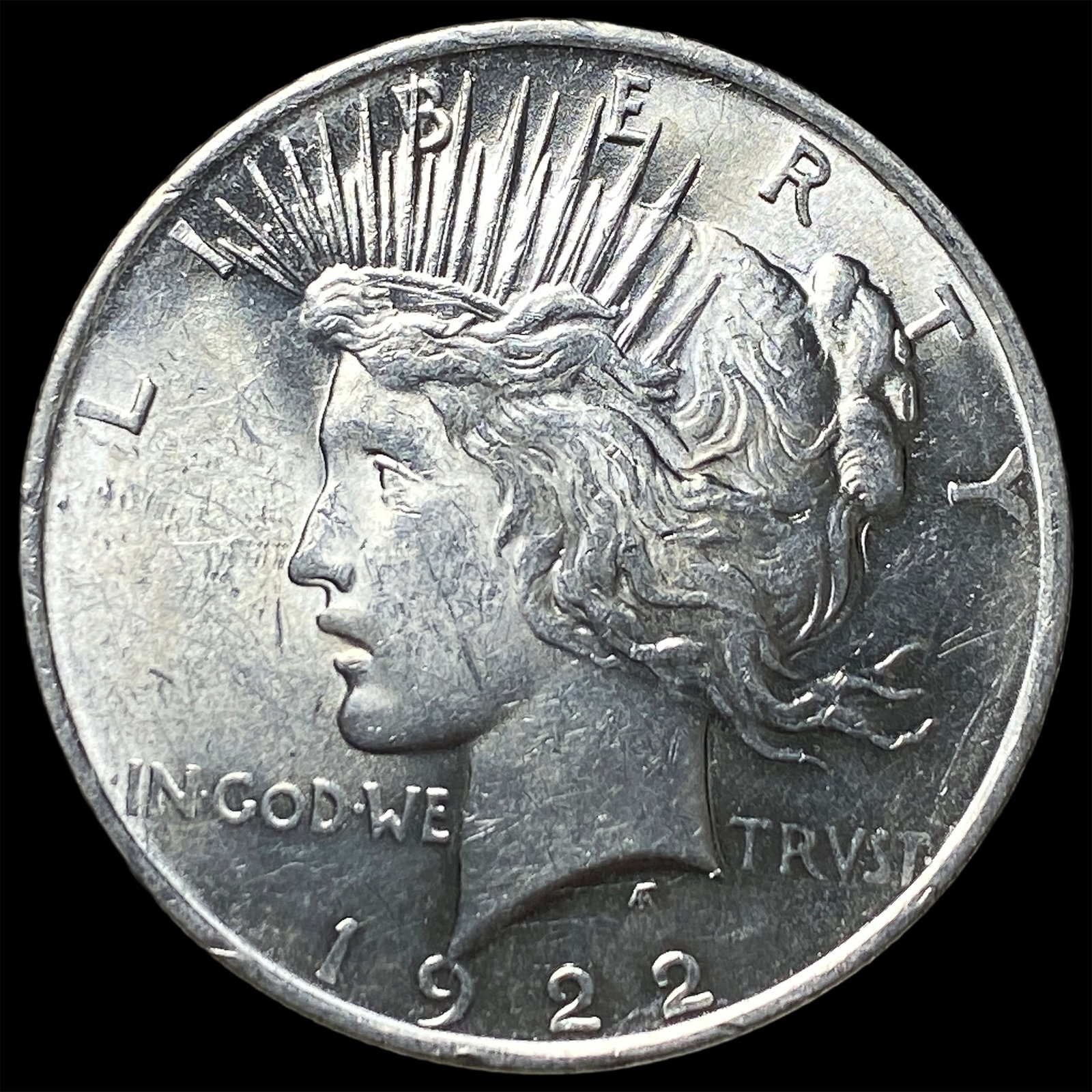 1922 Silver Peace Dollar UNCIRCULATED: 1922 Silver Peace Dollar UNCIRCULATED
