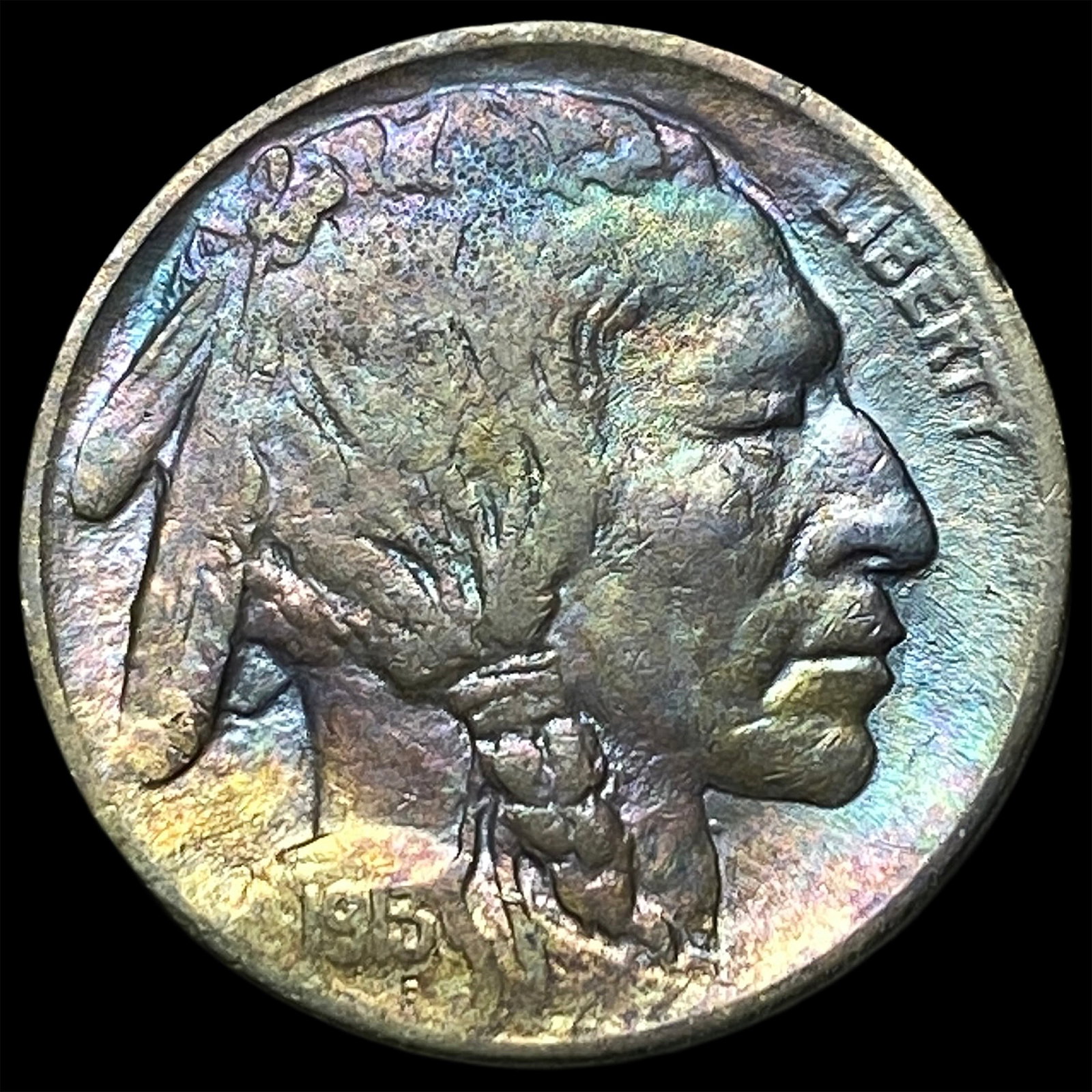 1913 Type 1 Buffalo Nickel CLOSELY UNCIRCULATED: 1913 Type 1 Buffalo Nickel CLOSELY UNCIRCULATED