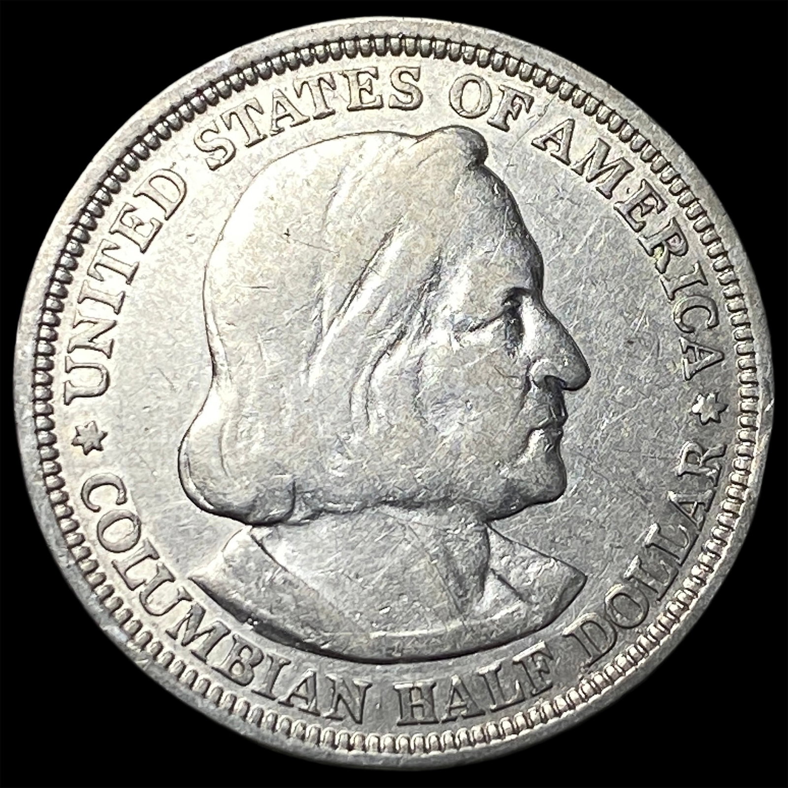 1893 Columbian Exposition Half Dollar LIGHTLY CIRCULATED (1 of 2)