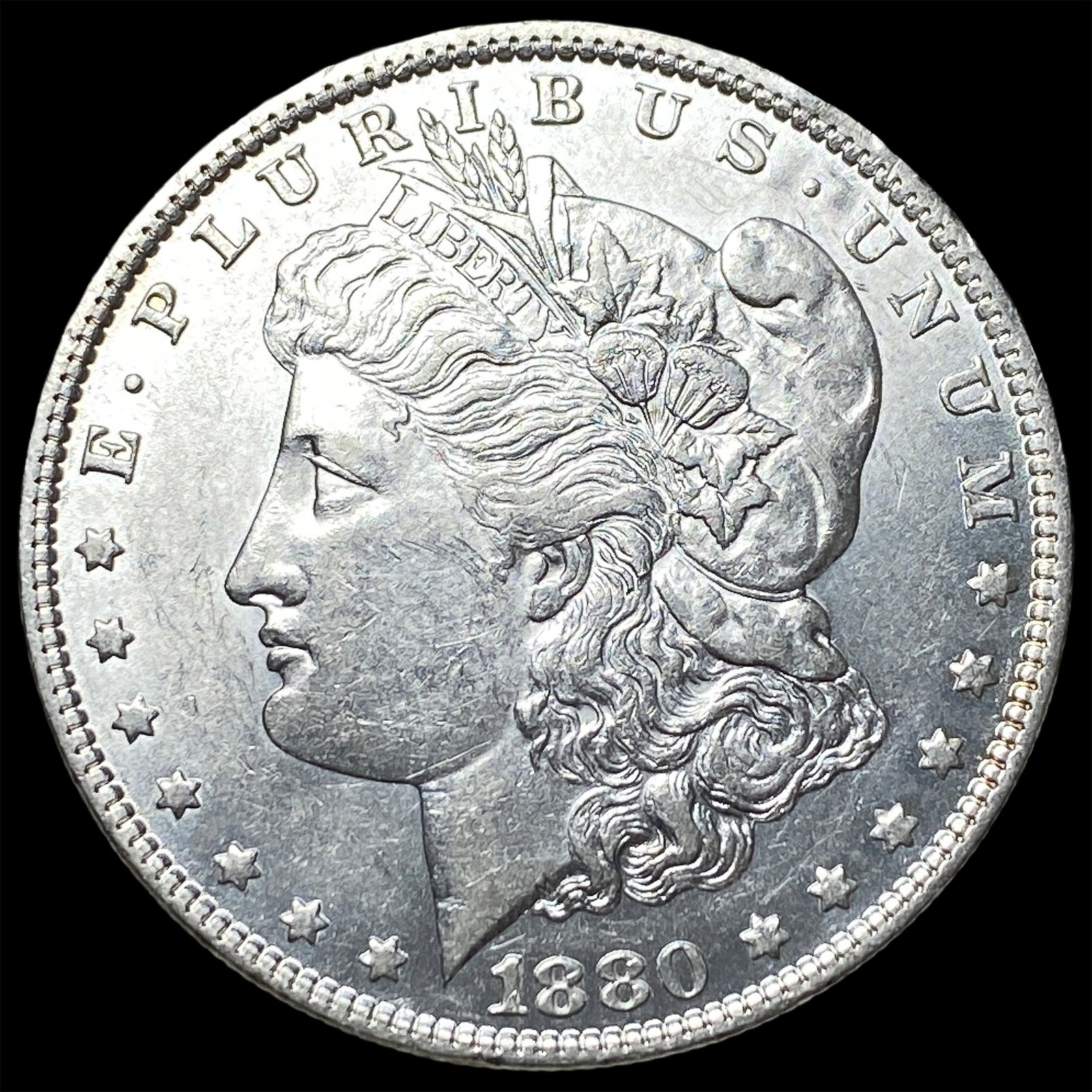 1880-S Silver Morgan Dollar UNCIRCULATED: 1880-S Silver Morgan Dollar UNCIRCULATED
