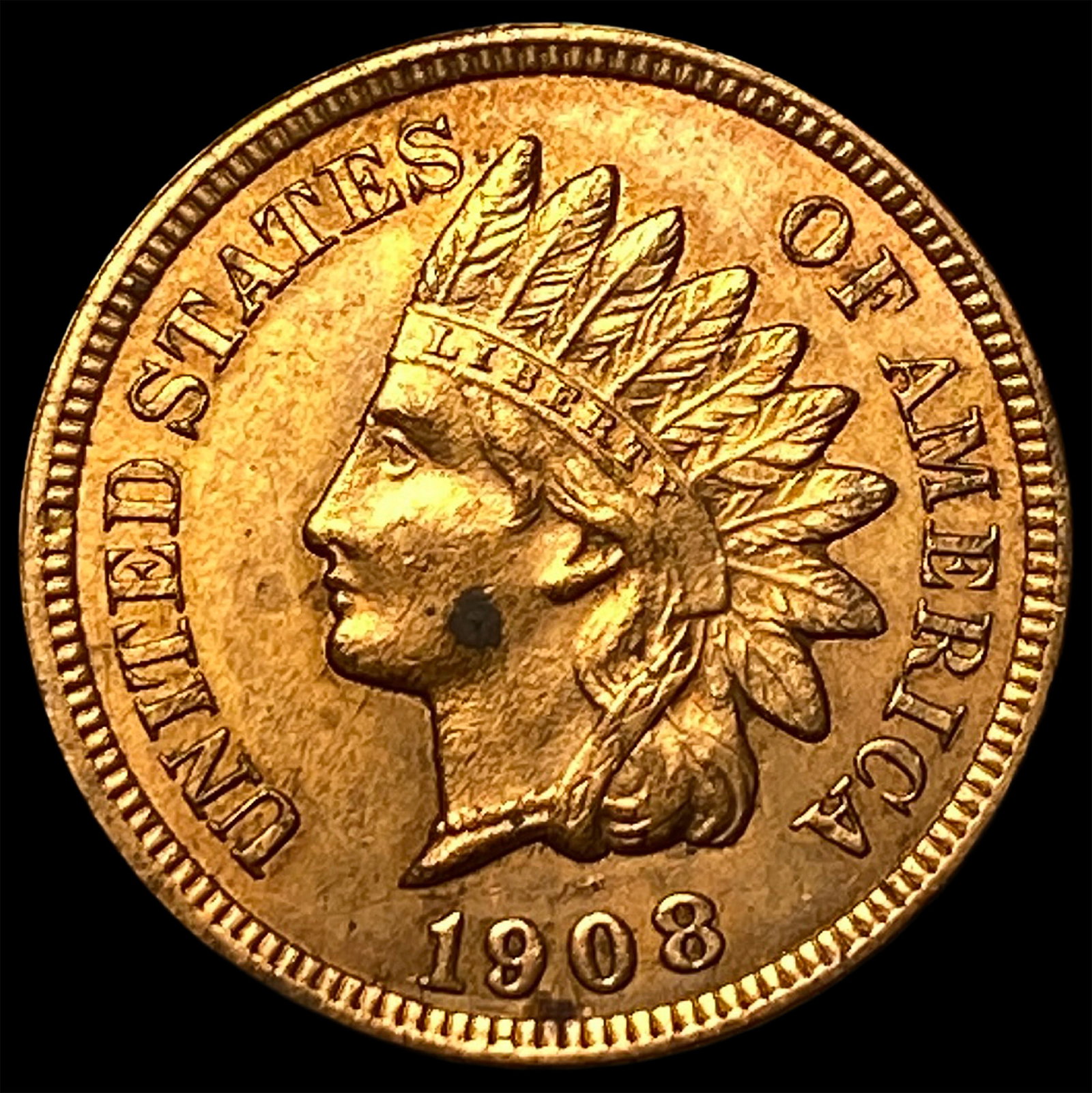 1908 Indian Head Cent UNCIRCULATED: 1908 Indian Head Cent UNCIRCULATED