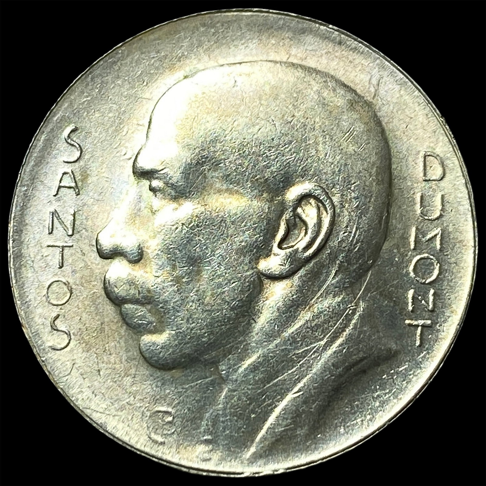 1930 Brazil Silver 5000 Reis: 1930 Brazil Silver 5000 Reis