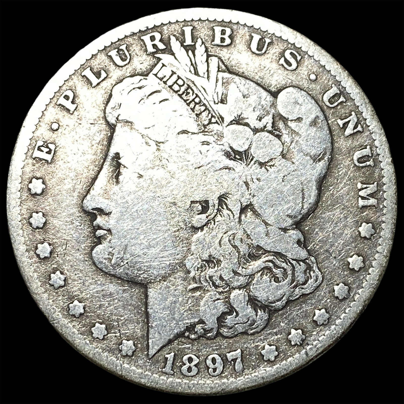 1897-O Silver Morgan Dollar NICELY CIRCULATED: 1897-O Silver Morgan Dollar NICELY CIRCULATED