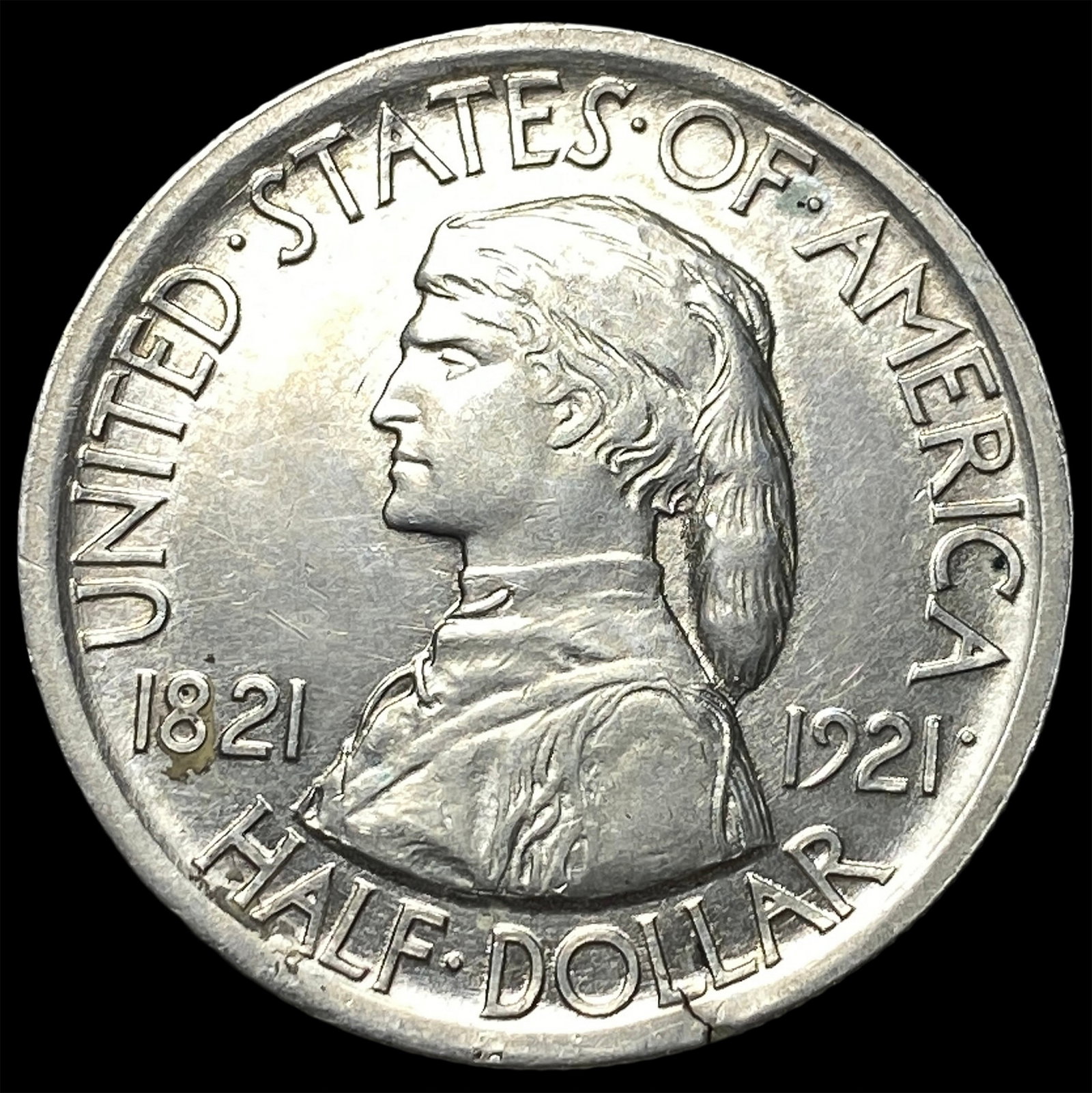 1921 Missouri Centennial Half Dollar CLOSELY UNCIRCULATED: 1921 Missouri Centennial Half Dollar CLOSELY UNCIRCULATED