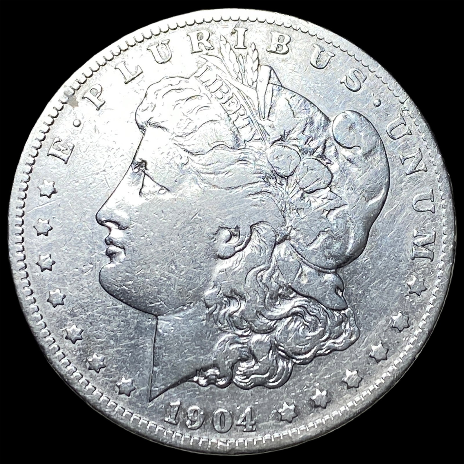 1904-S Silver Morgan Dollar NICELY CIRCULATED (1 of 2)