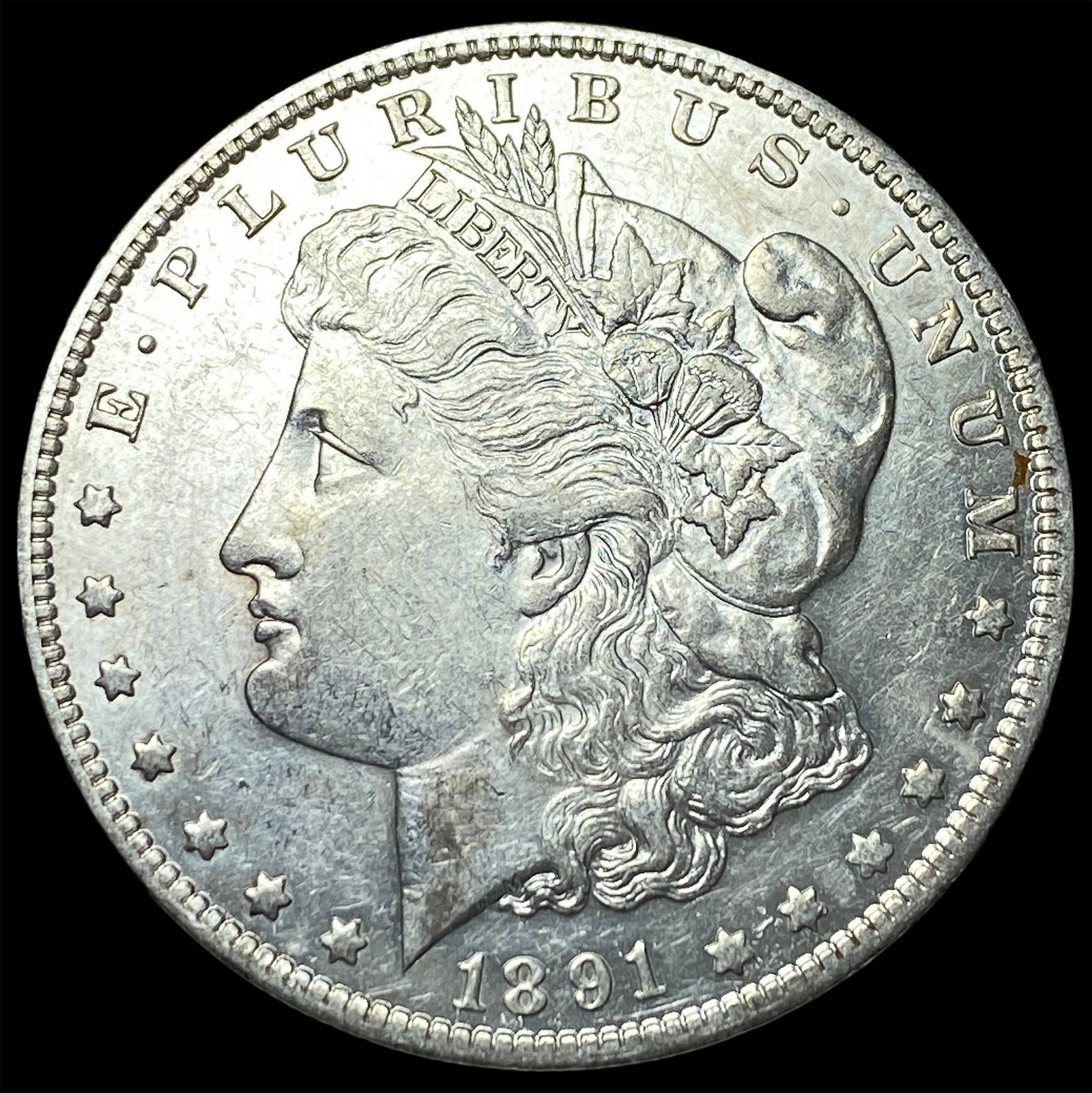 1891-O Silver Morgan Dollar CHOICE AU (1 of 2)