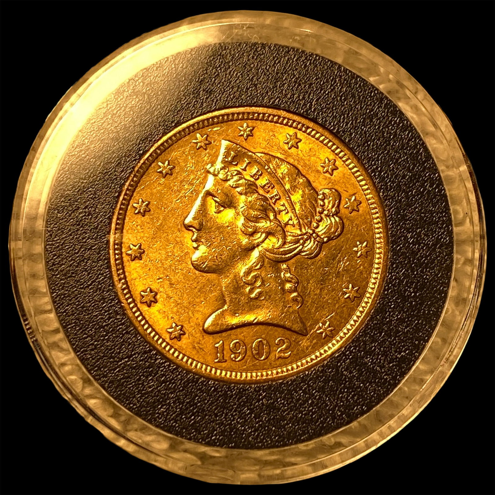 1902-S Gold $5 Half Eagle UNCIRCULATED: 1902-S Gold $5 Half Eagle UNCIRCULATED
