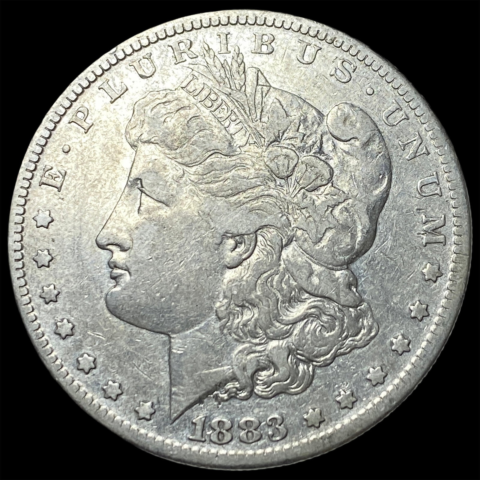 1883-S Silver Morgan Dollar LIGHTLY CIRCULATED (1 of 2)