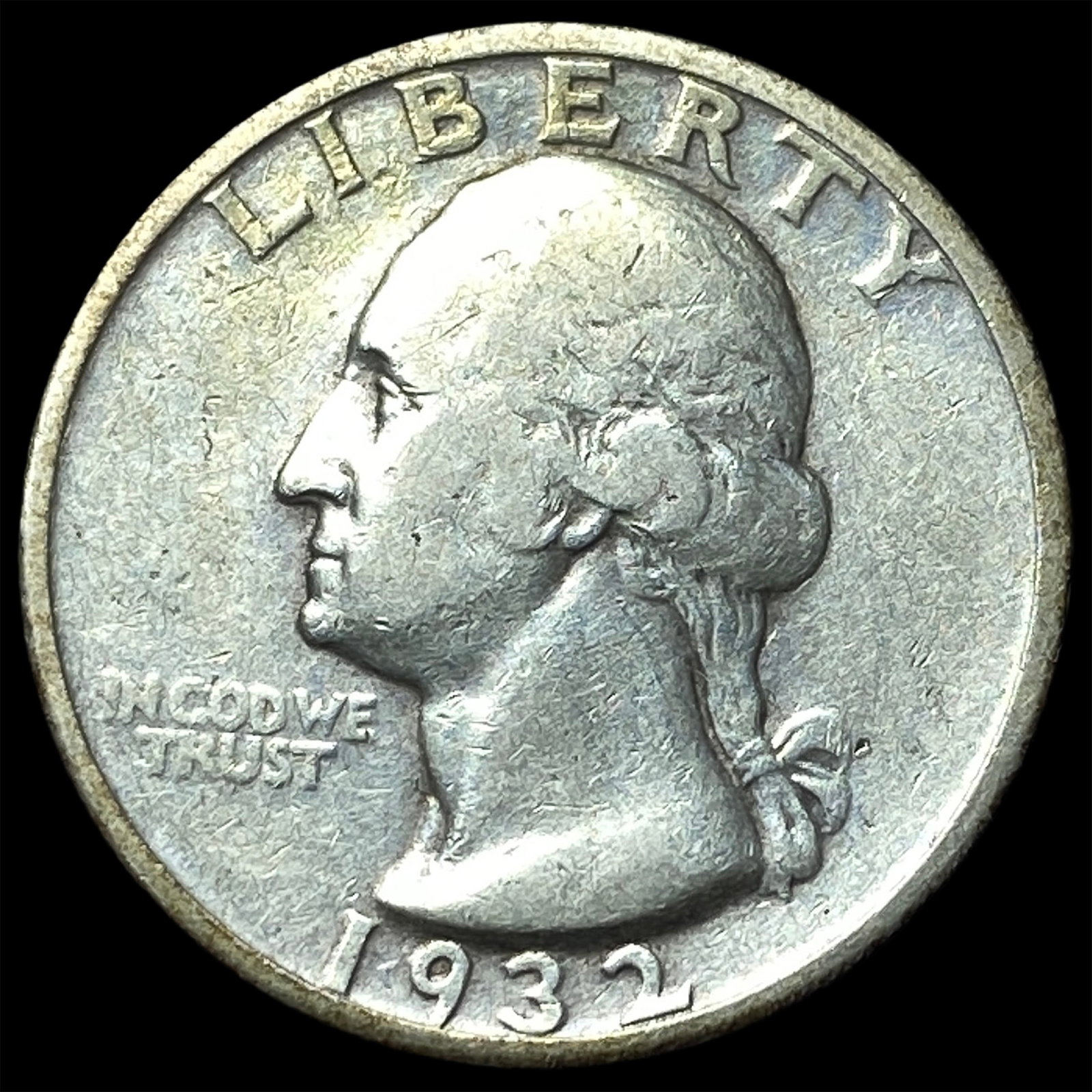 1932-S Silver Washington Quarter LIGHTLY CIRCULATED (1 of 2)
