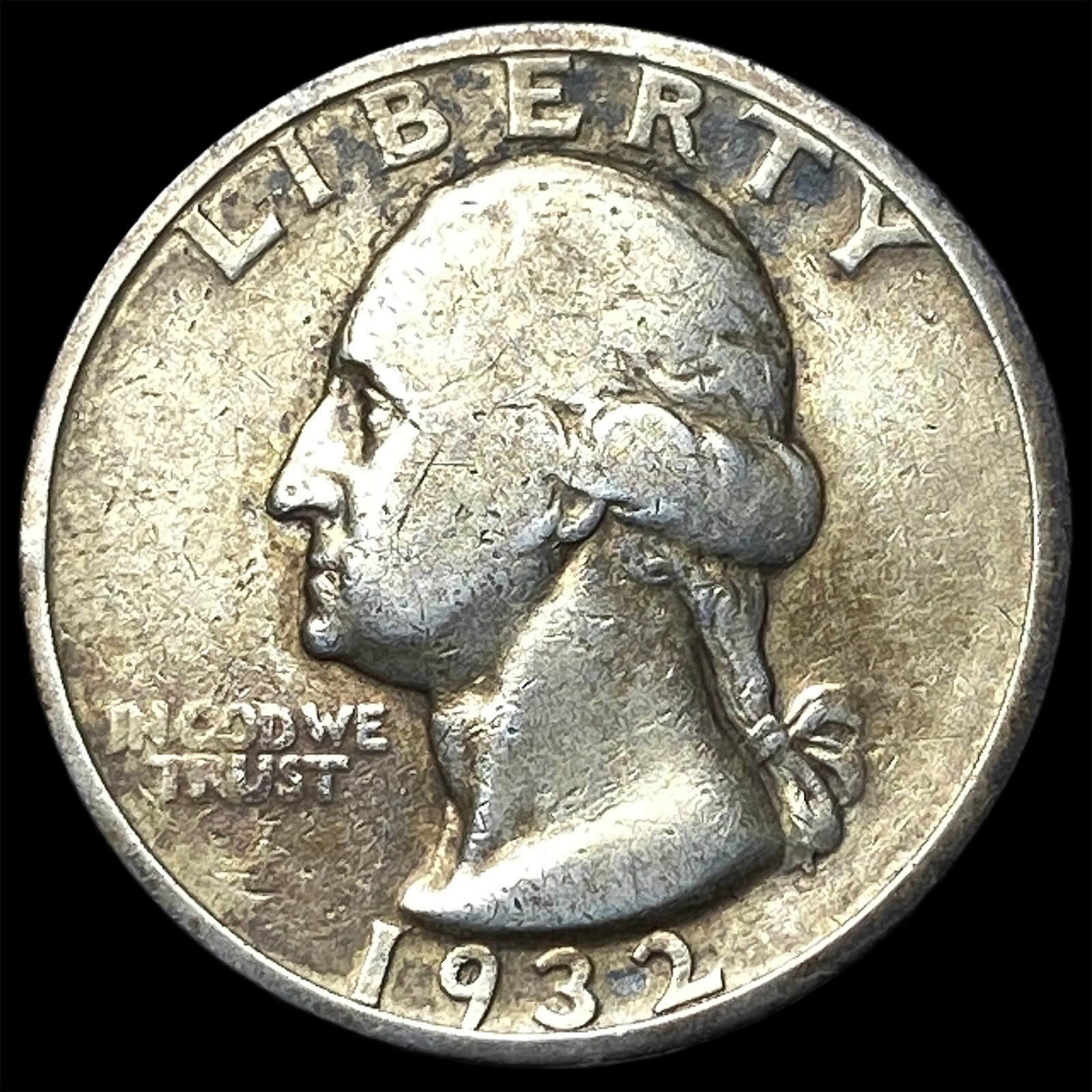 1932-D Silver Washington Quarter LIGHTLY CIRCULATED: 1932-D Silver Washington Quarter LIGHTLY CIRCULATED