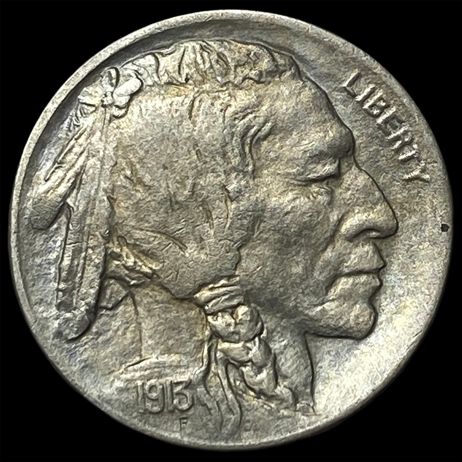 1913-D Type 2 Buffalo Nickel UNCIRCULATED (1 of 2)