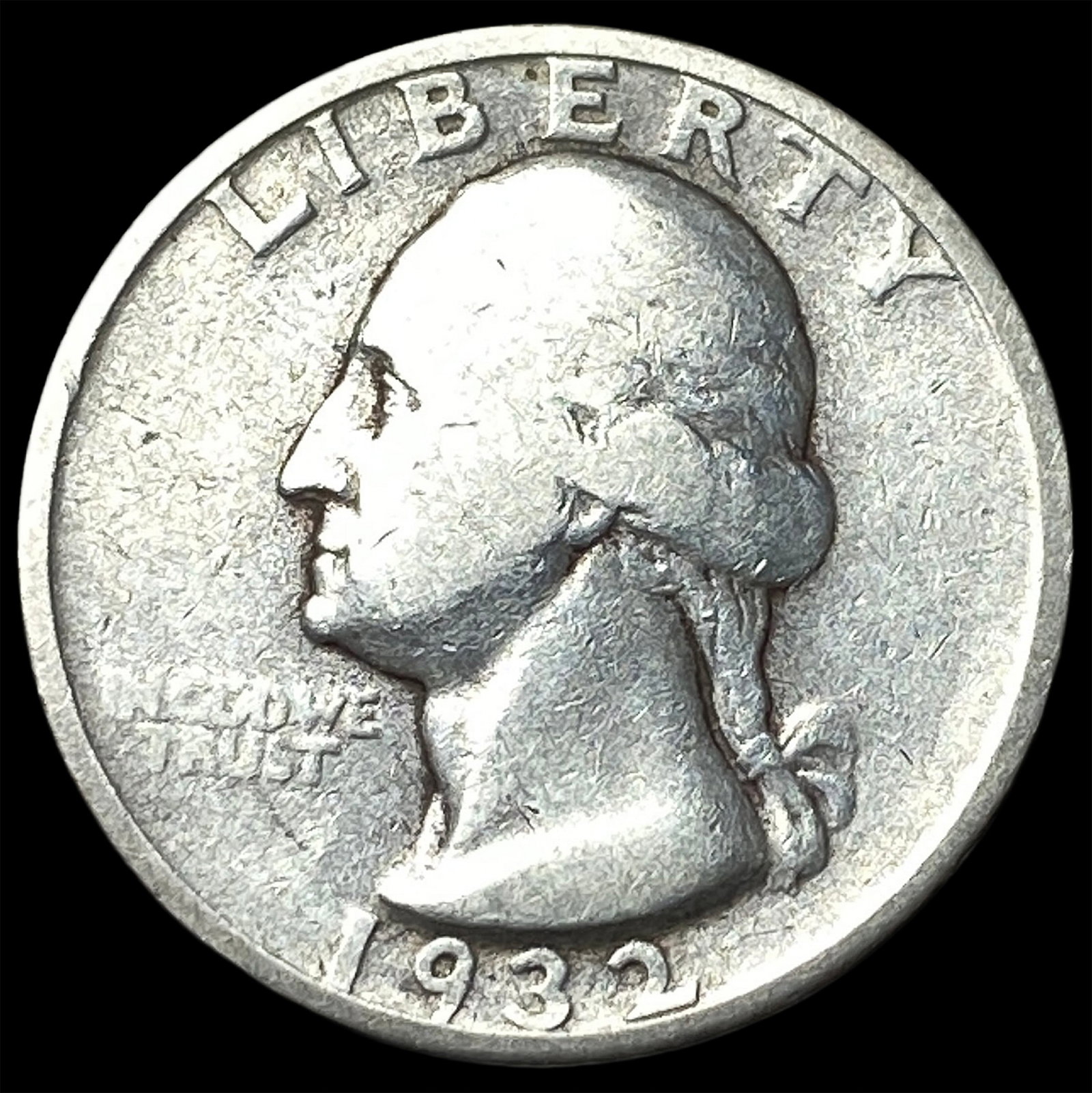 1932-D Silver Washington Quarter LIGHTLY CIRCULATED: 1932-D Silver Washington Quarter LIGHTLY CIRCULATED