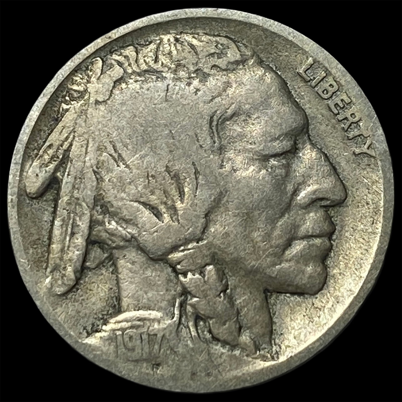 1914-D Buffalo Nickel LIGHTLY CIRCULATED: 1914-D Buffalo Nickel LIGHTLY CIRCULATED