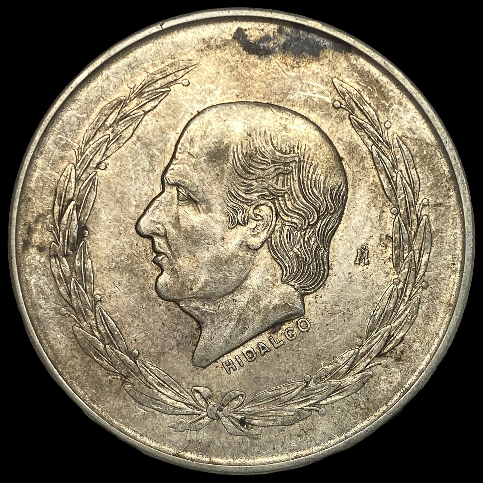 1952Mo Mexico Silver 5 Pesos: 1952Mo Mexico Silver 5 Pesos