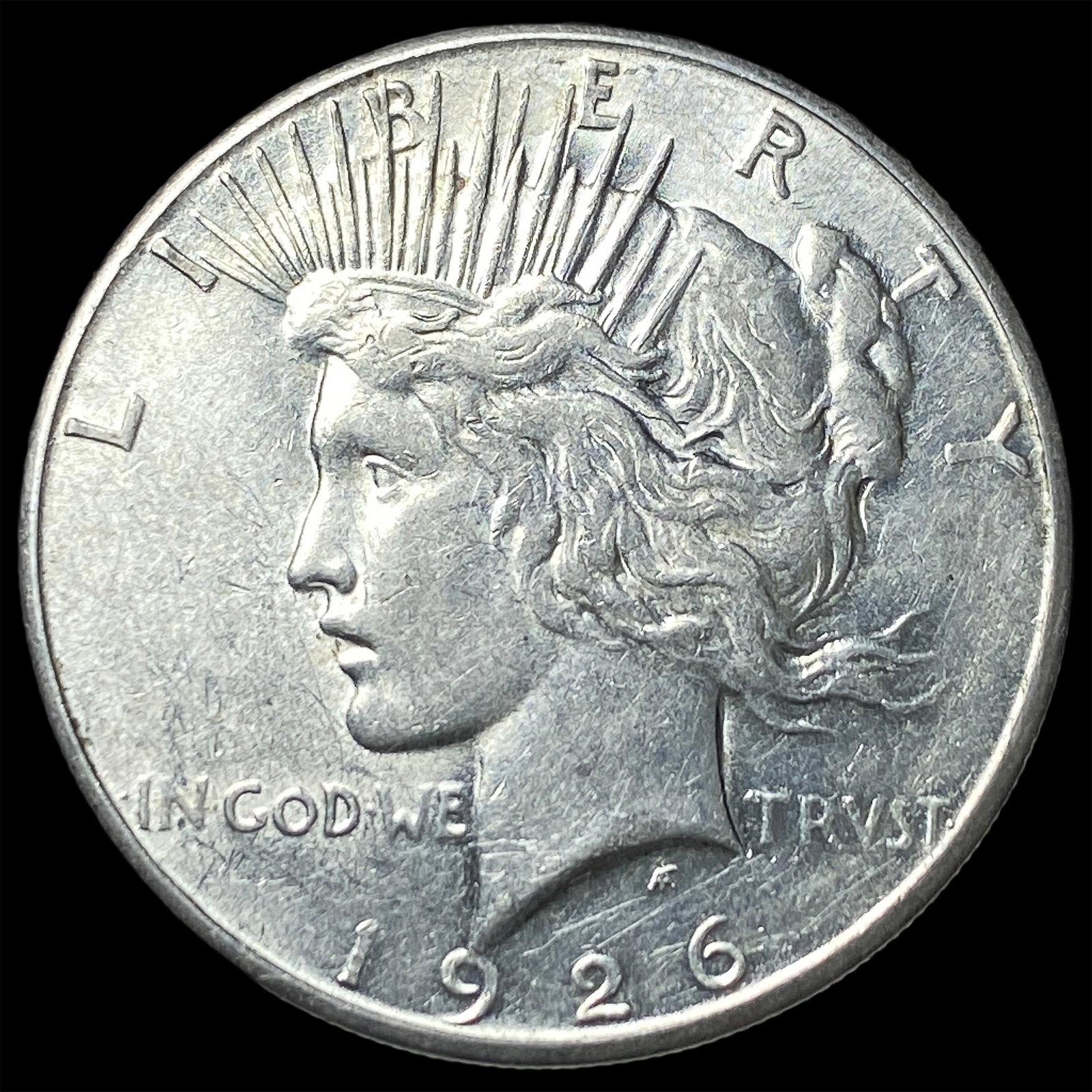 1926 Peace Silver Dollar CLOSELY UNCIRCULATED: 1926 Peace Silver Dollar CLOSELY UNCIRCULATED