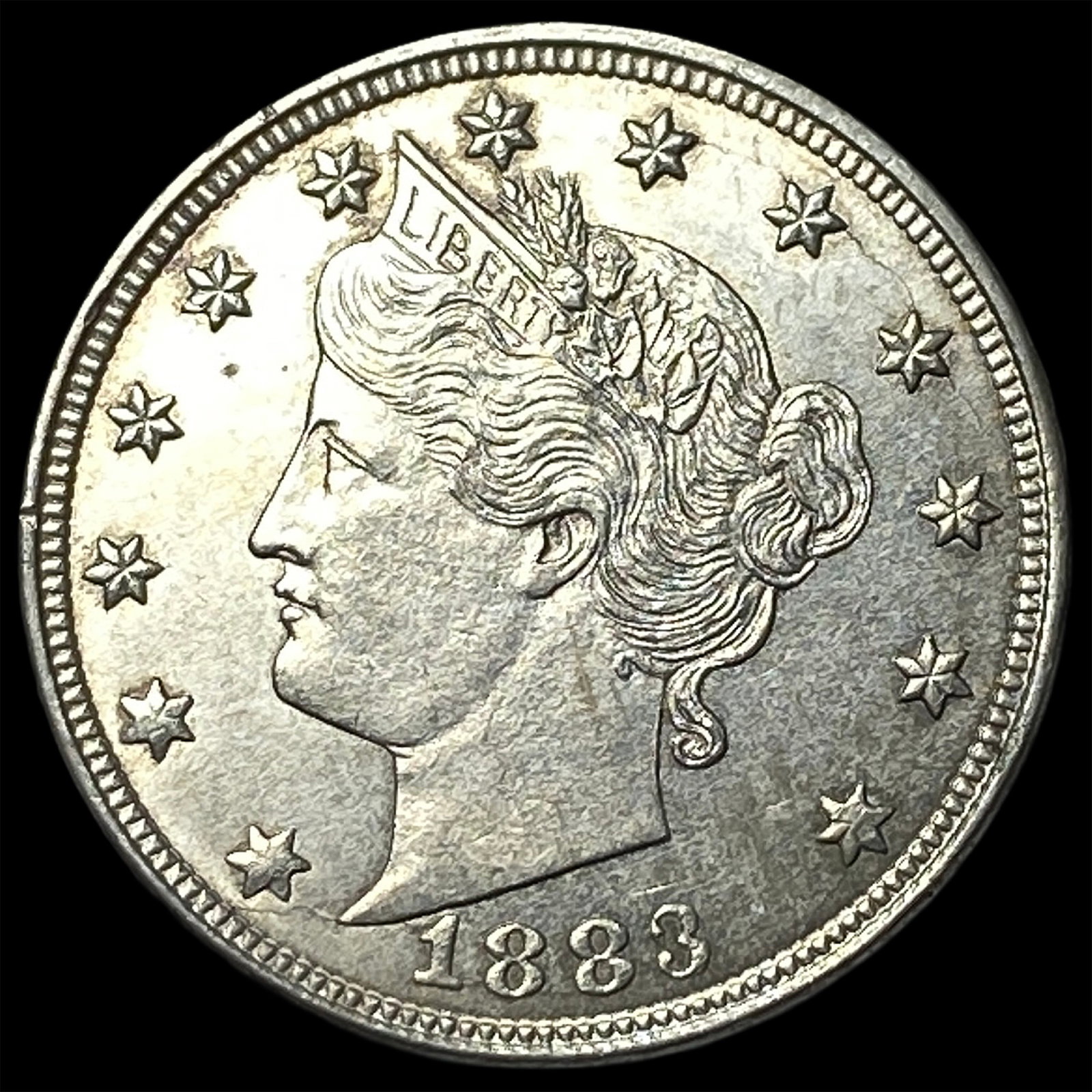 1883 Liberty Head Nickel No Cents UNCIRCULATED: 1883 Liberty Head Nickel No Cents UNCIRCULATED