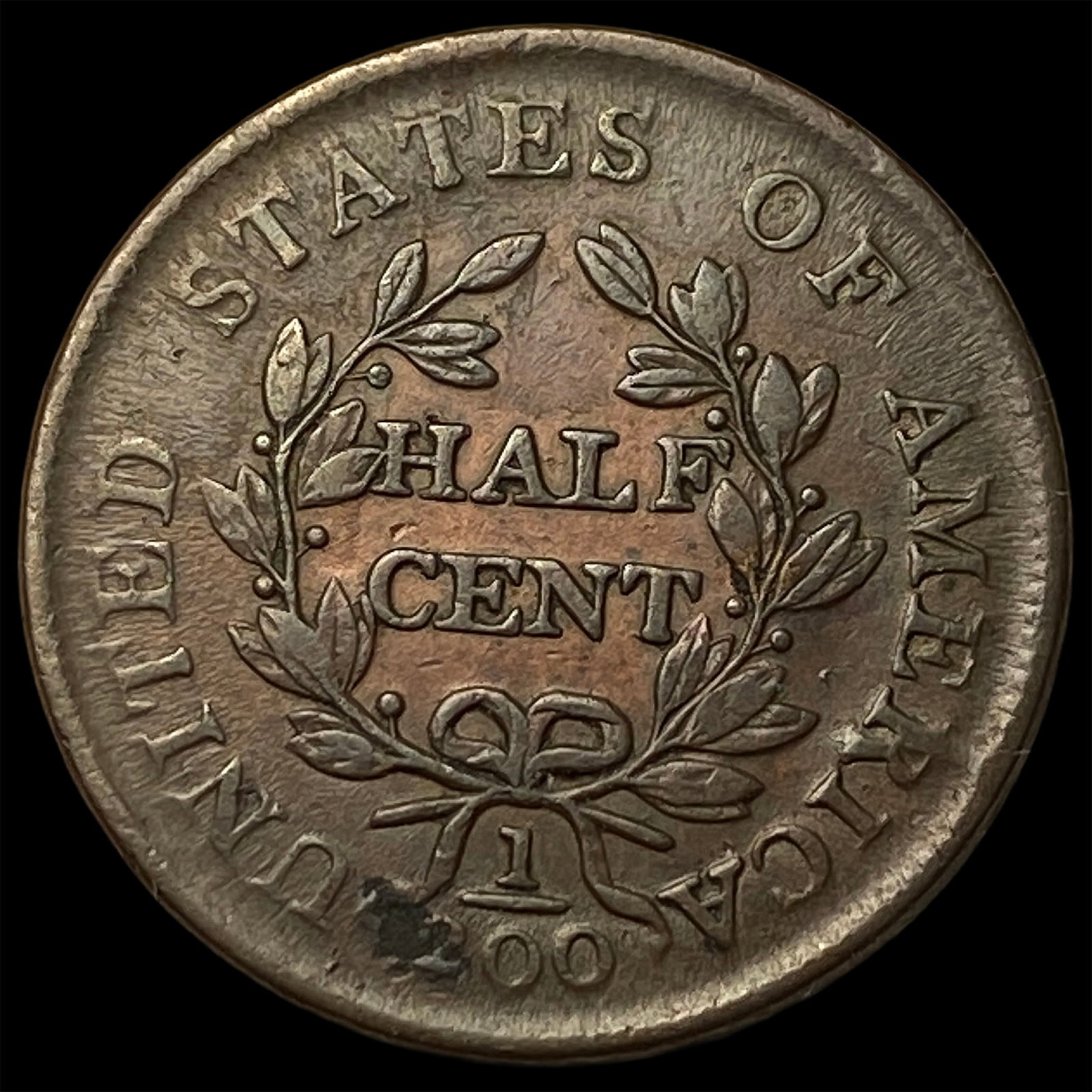 1804 Copper Half Cent CLOSELY UNCIRCULATED - 2